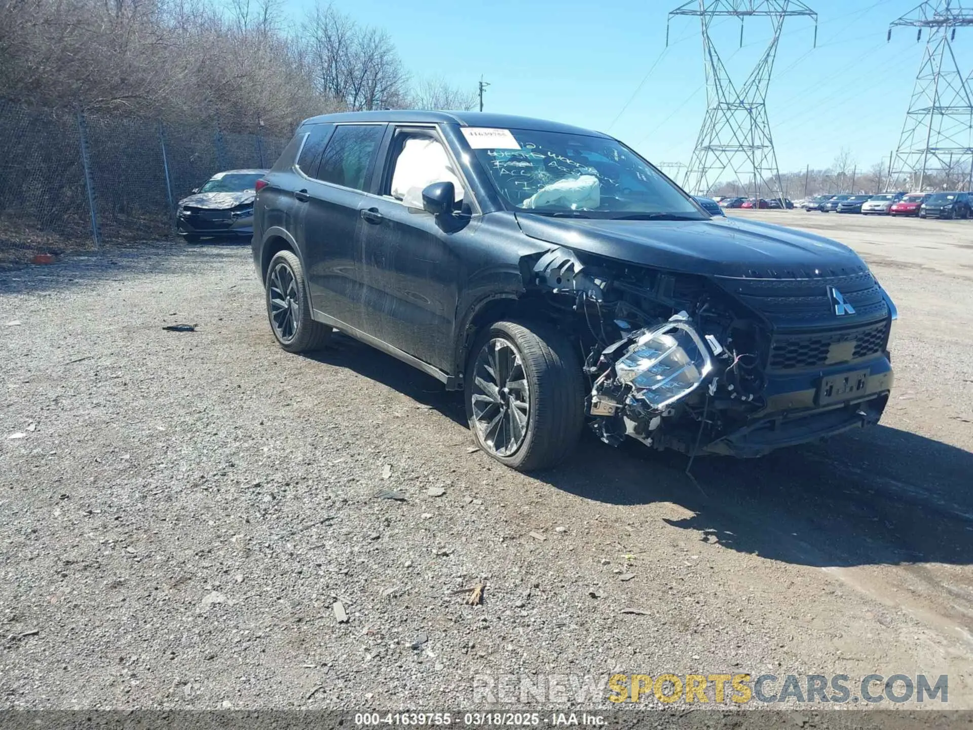 1 Фотография поврежденного автомобиля JA4J4UA8XPZ041238 MITSUBISHI OUTLANDER 2023