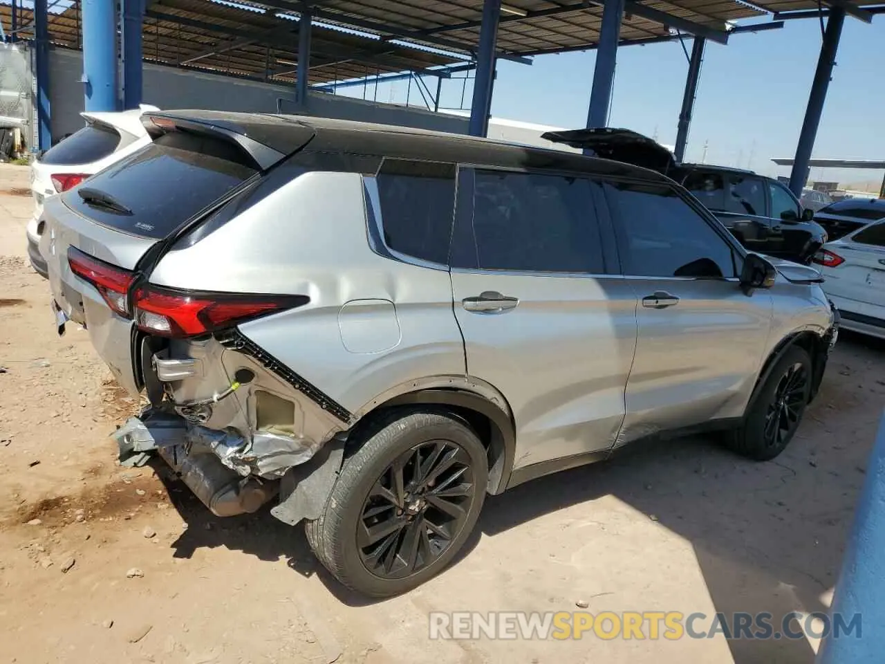 3 Photograph of a damaged car JA4J4VA83PZ010273 MITSUBISHI OUTLANDER 2023