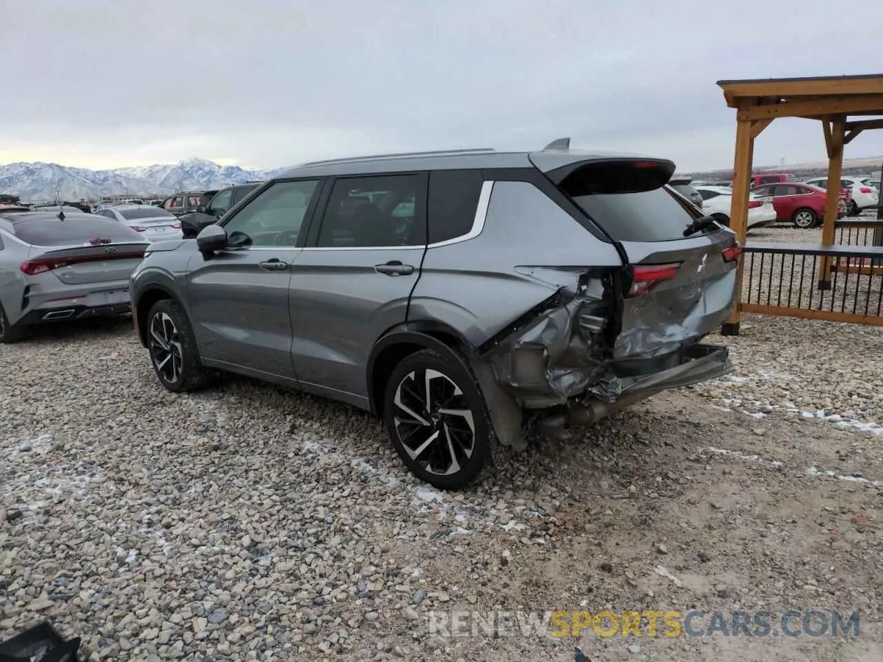 2 Фотография поврежденного автомобиля JA4J4VA89PZ048302 MITSUBISHI OUTLANDER 2023