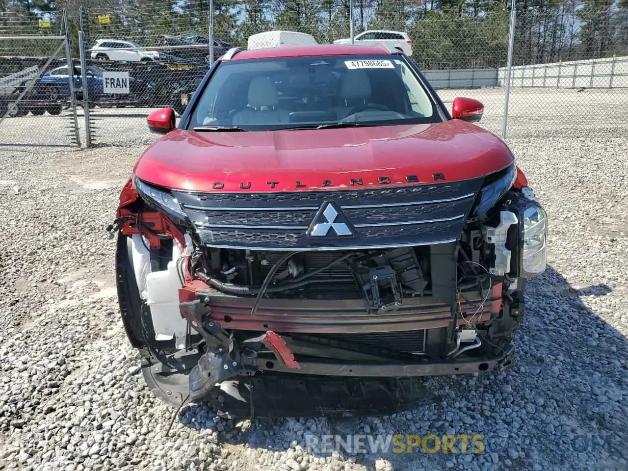 5 Photograph of a damaged car JA4T5VA97PZ033974 MITSUBISHI OUTLANDER 2023