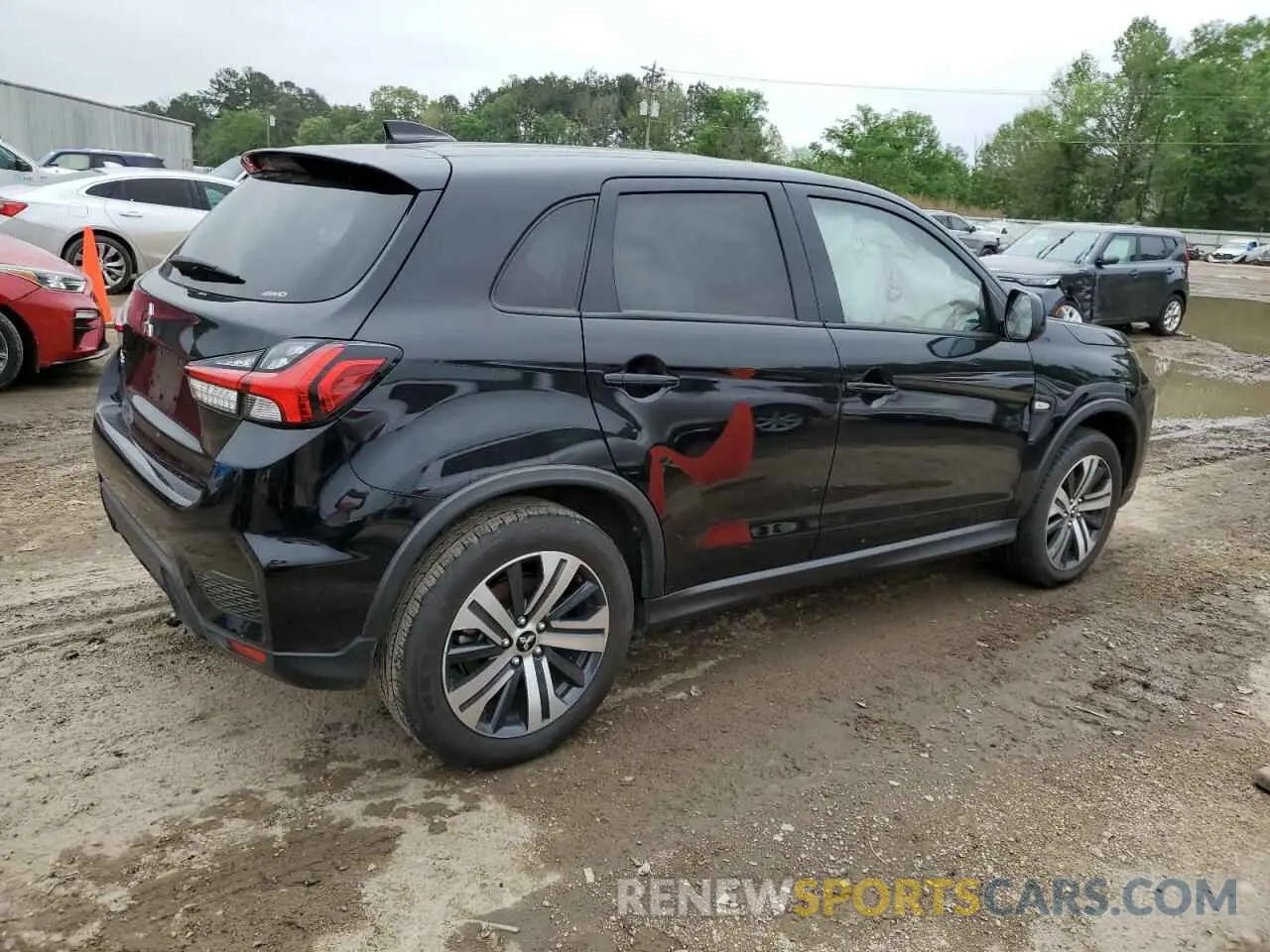 3 Photograph of a damaged car JA4ARUAU0RU009557 MITSUBISHI OUTLANDER 2024