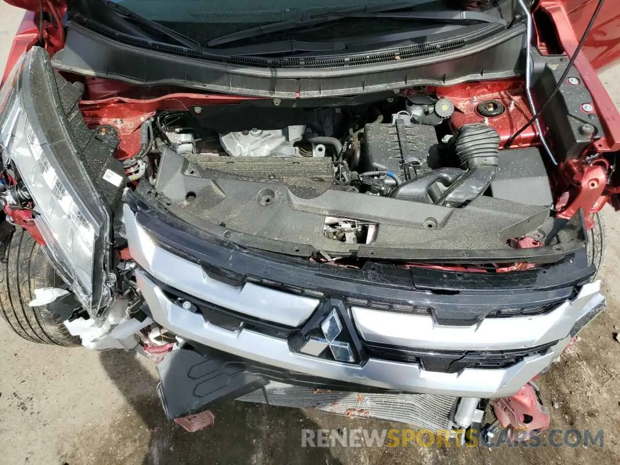 14 Фотография поврежденного автомобиля JA4ARUAU0RU012359 MITSUBISHI OUTLANDER 2024
