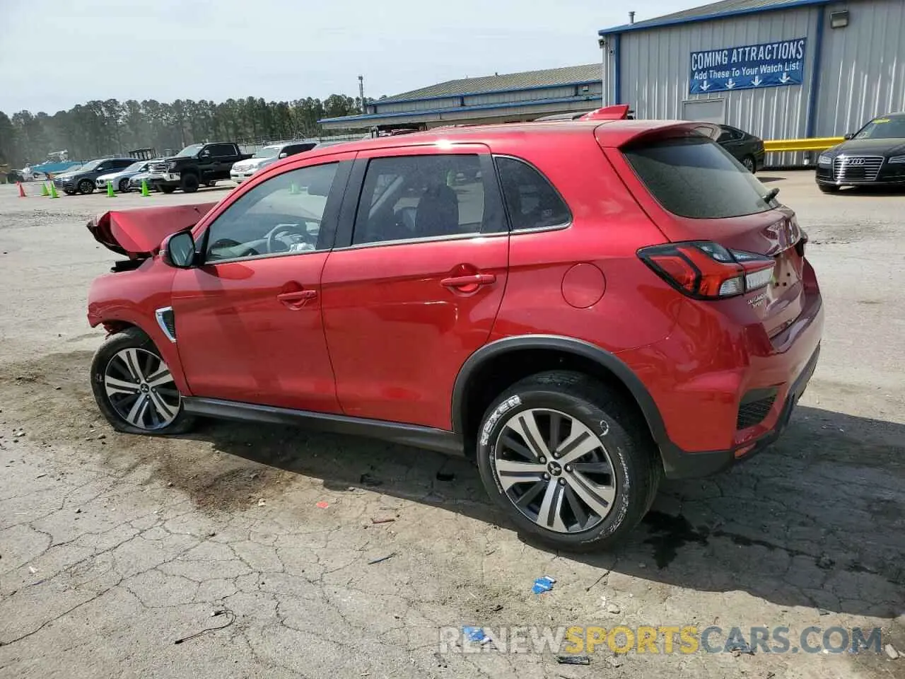 2 Фотография поврежденного автомобиля JA4ARUAU0RU012359 MITSUBISHI OUTLANDER 2024