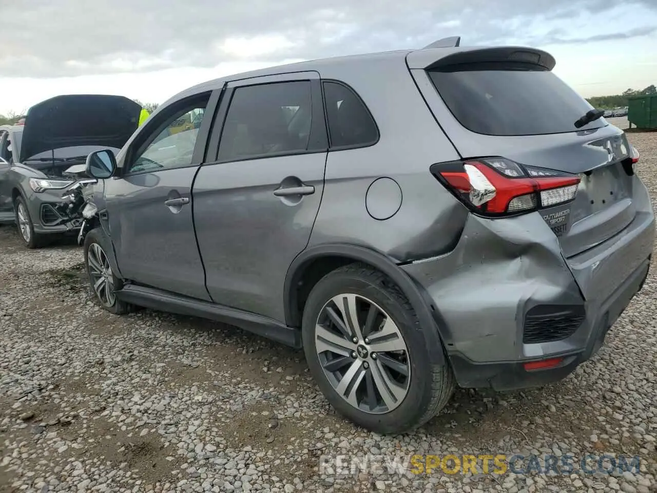 2 Photograph of a damaged car JA4ARUAU4RU006872 MITSUBISHI OUTLANDER 2024