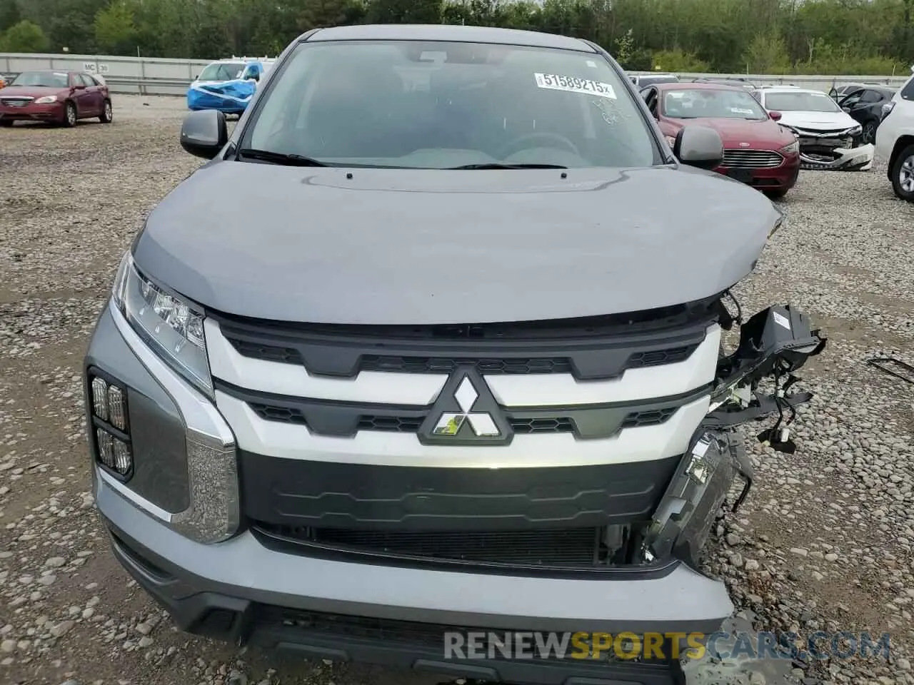 5 Photograph of a damaged car JA4ARUAU4RU006872 MITSUBISHI OUTLANDER 2024