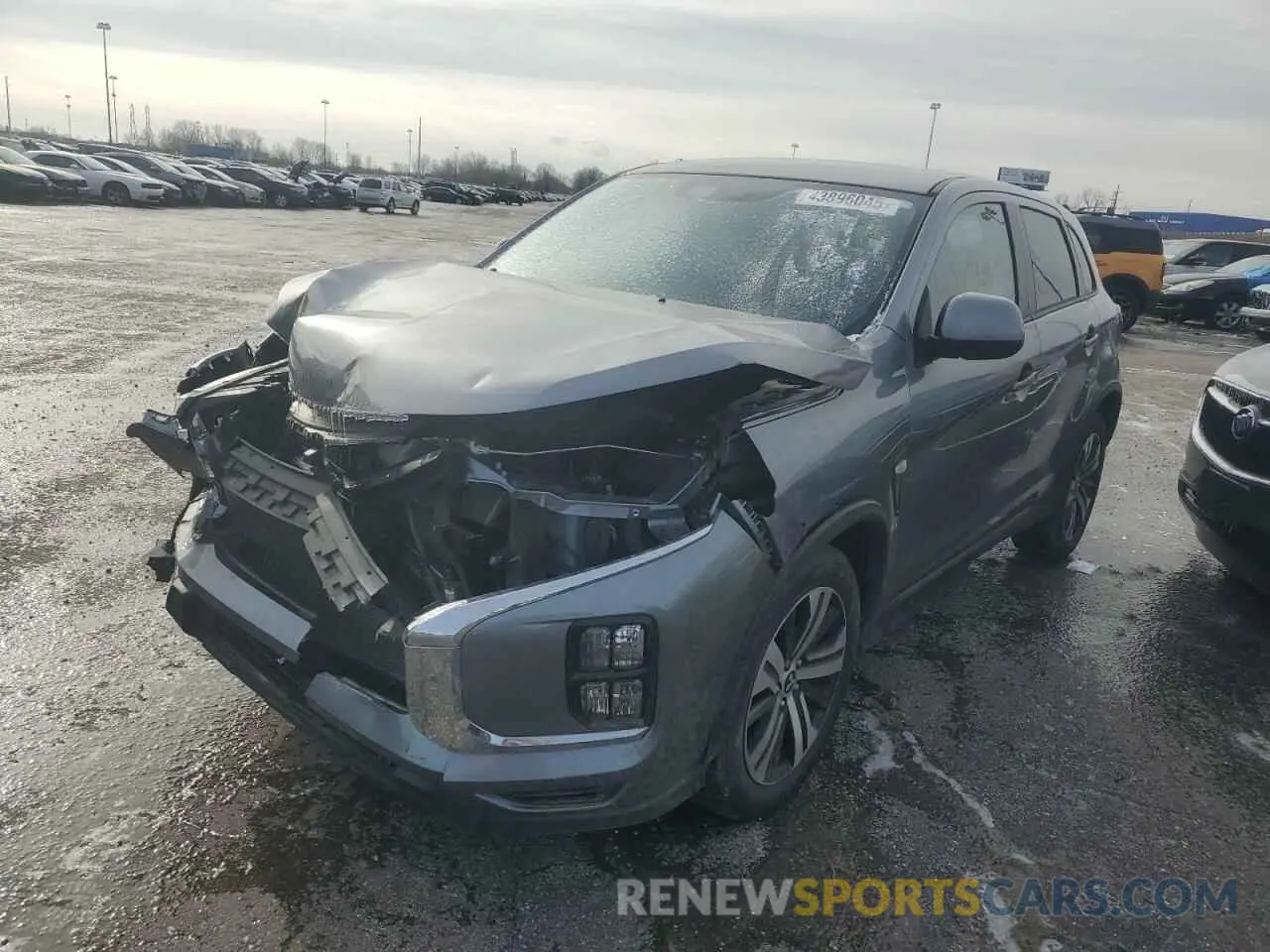 1 Фотография поврежденного автомобиля JA4ARUAU6RU001527 MITSUBISHI OUTLANDER 2024