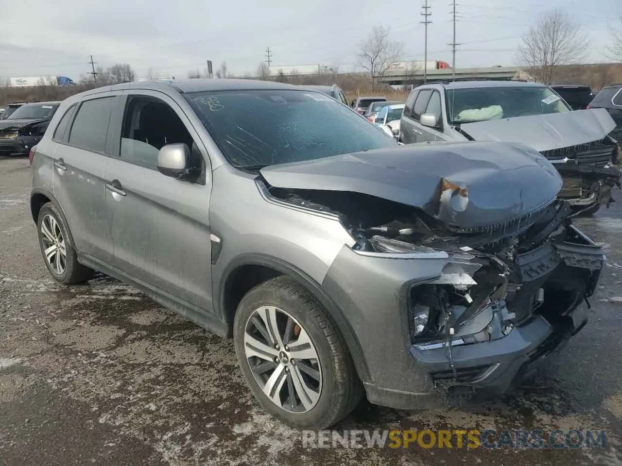 4 Фотография поврежденного автомобиля JA4ARUAU6RU001527 MITSUBISHI OUTLANDER 2024