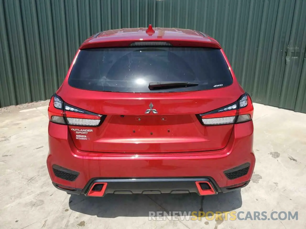 6 Фотография поврежденного автомобиля JA4ARUAU6RU002340 MITSUBISHI OUTLANDER 2024