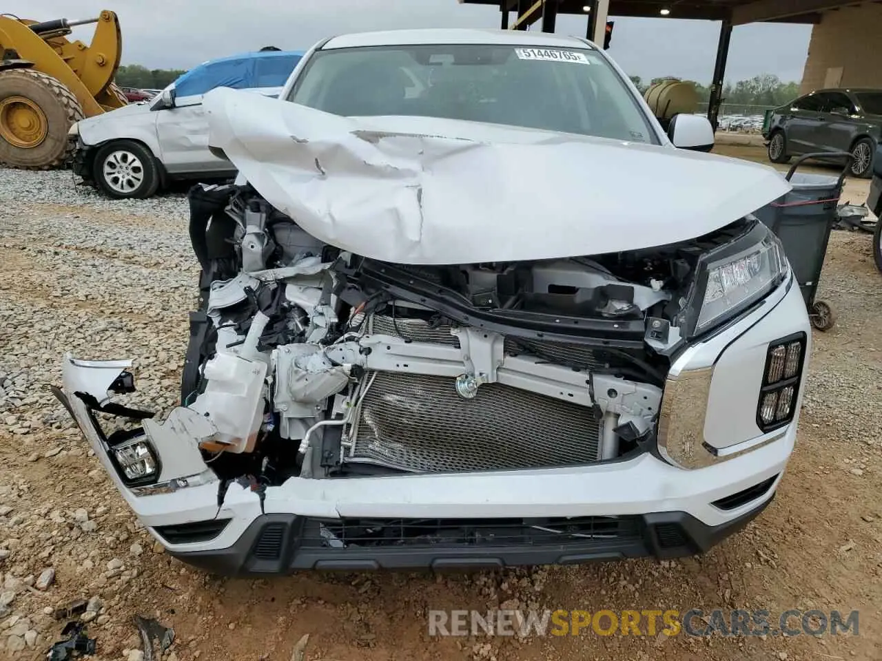 5 Photograph of a damaged car JA4ARUAU9RU017365 MITSUBISHI OUTLANDER 2024