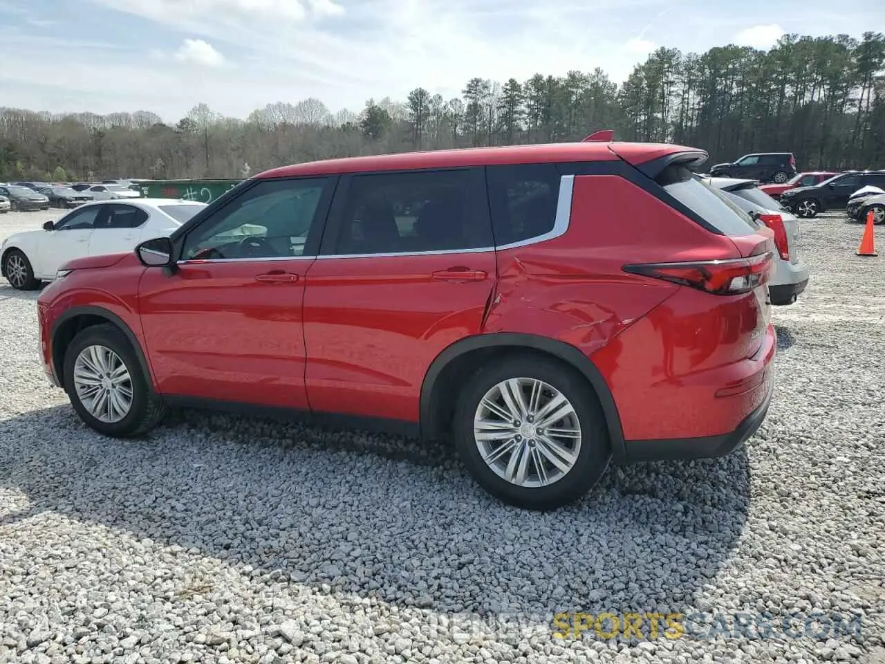 2 Photograph of a damaged car JA4J3UA85RZ028659 MITSUBISHI OUTLANDER 2024