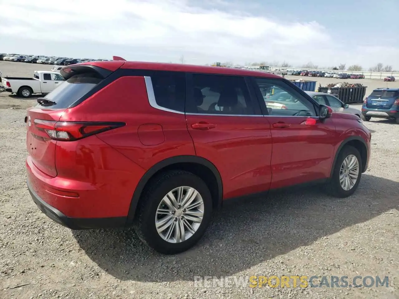 3 Photograph of a damaged car JA4J3UA85RZ052203 MITSUBISHI OUTLANDER 2024