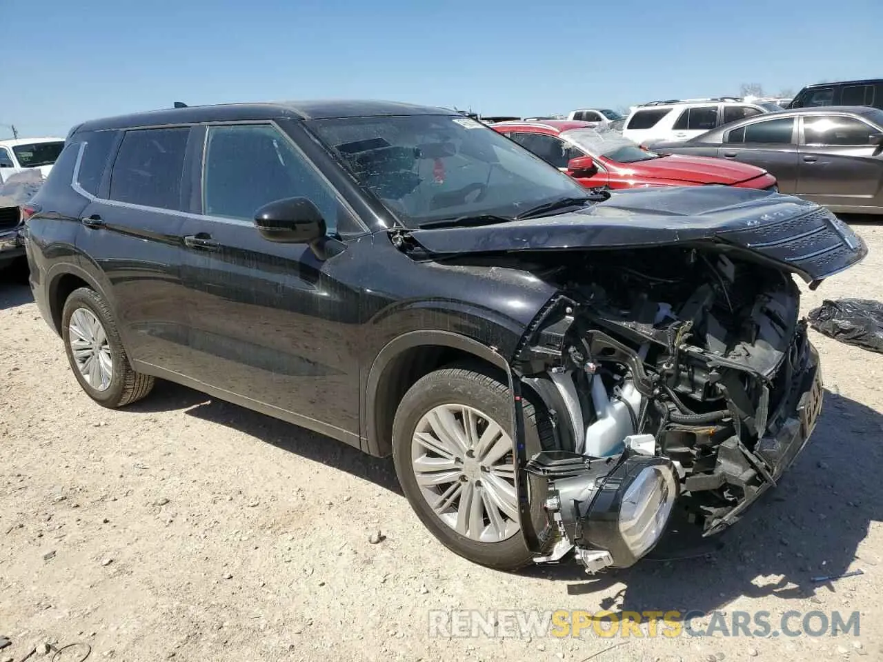 4 Фотография поврежденного автомобиля JA4J3UA87RZ063722 MITSUBISHI OUTLANDER 2024