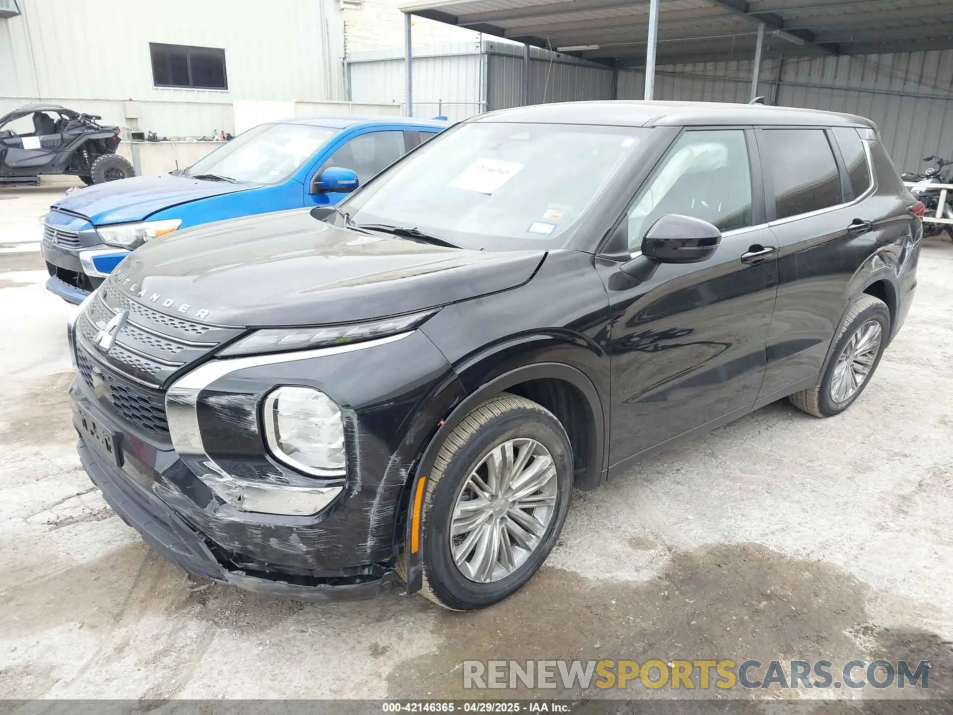 2 Фотография поврежденного автомобиля JA4J3UA87RZ073473 MITSUBISHI OUTLANDER 2024