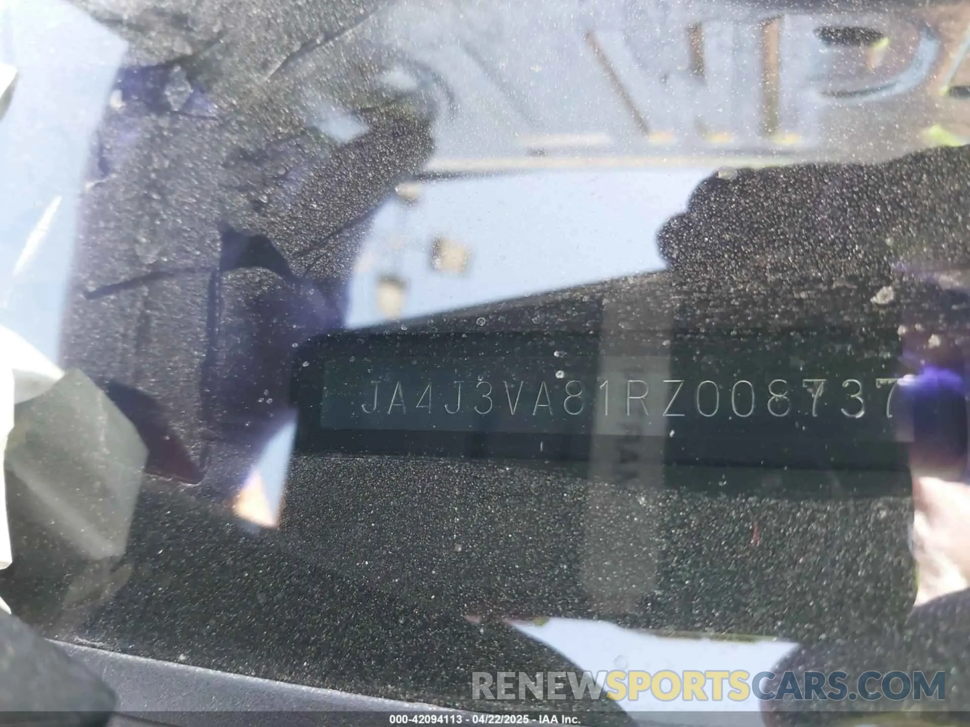 9 Фотография поврежденного автомобиля JA4J3VA81RZ008737 MITSUBISHI OUTLANDER 2024