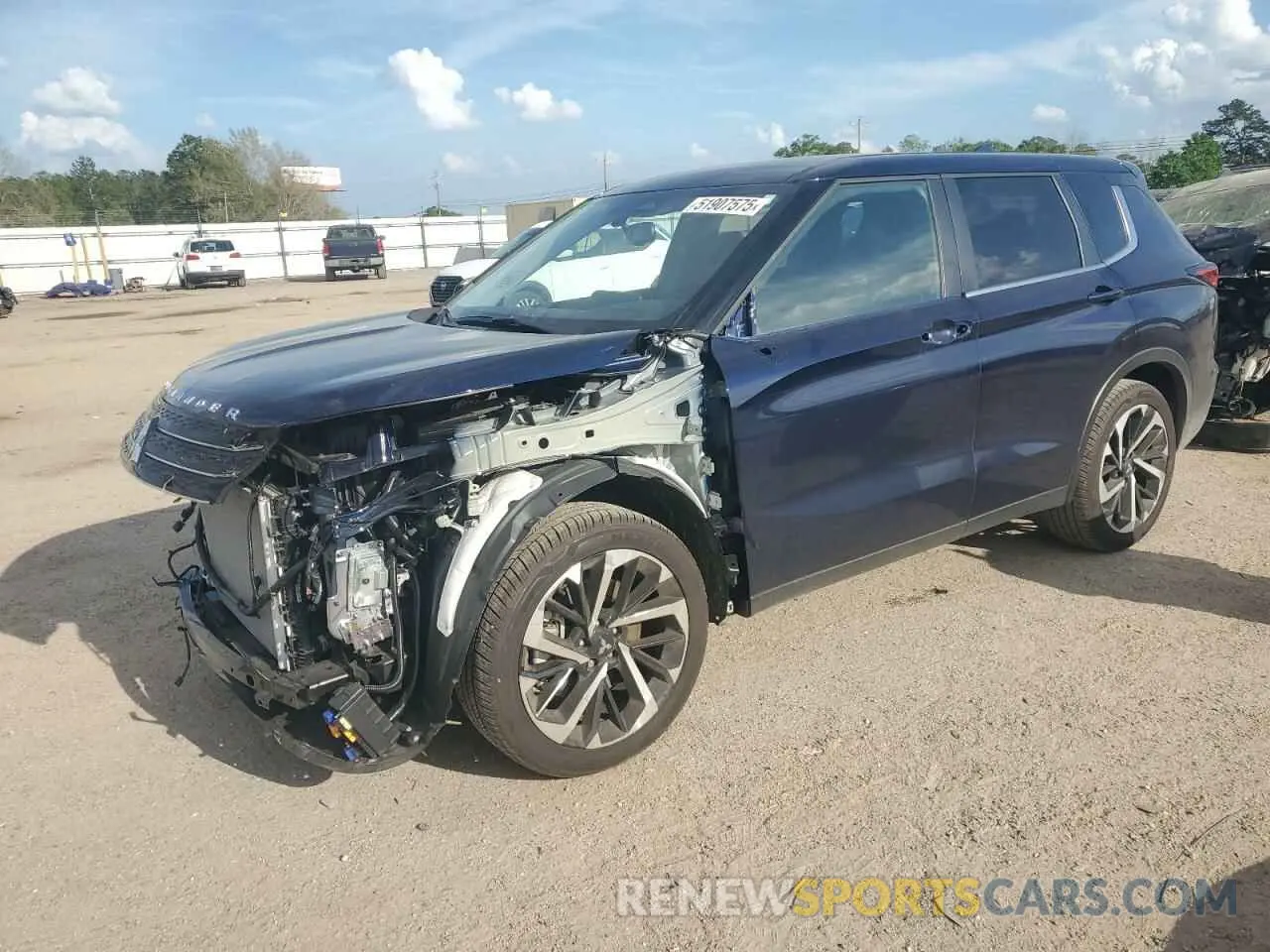 1 Photograph of a damaged car JA4J3VA87RZ067534 MITSUBISHI OUTLANDER 2024