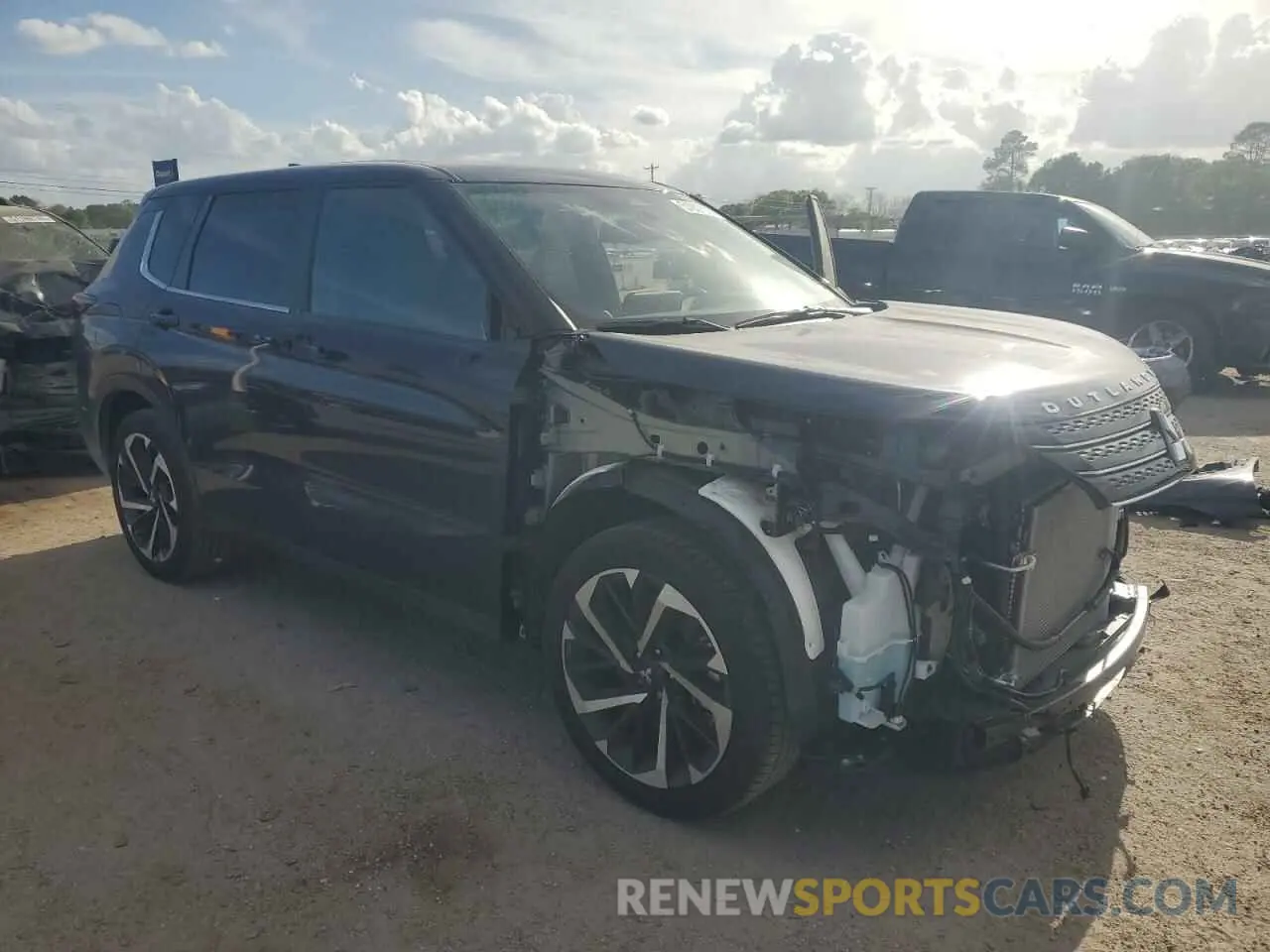 4 Photograph of a damaged car JA4J3VA87RZ067534 MITSUBISHI OUTLANDER 2024