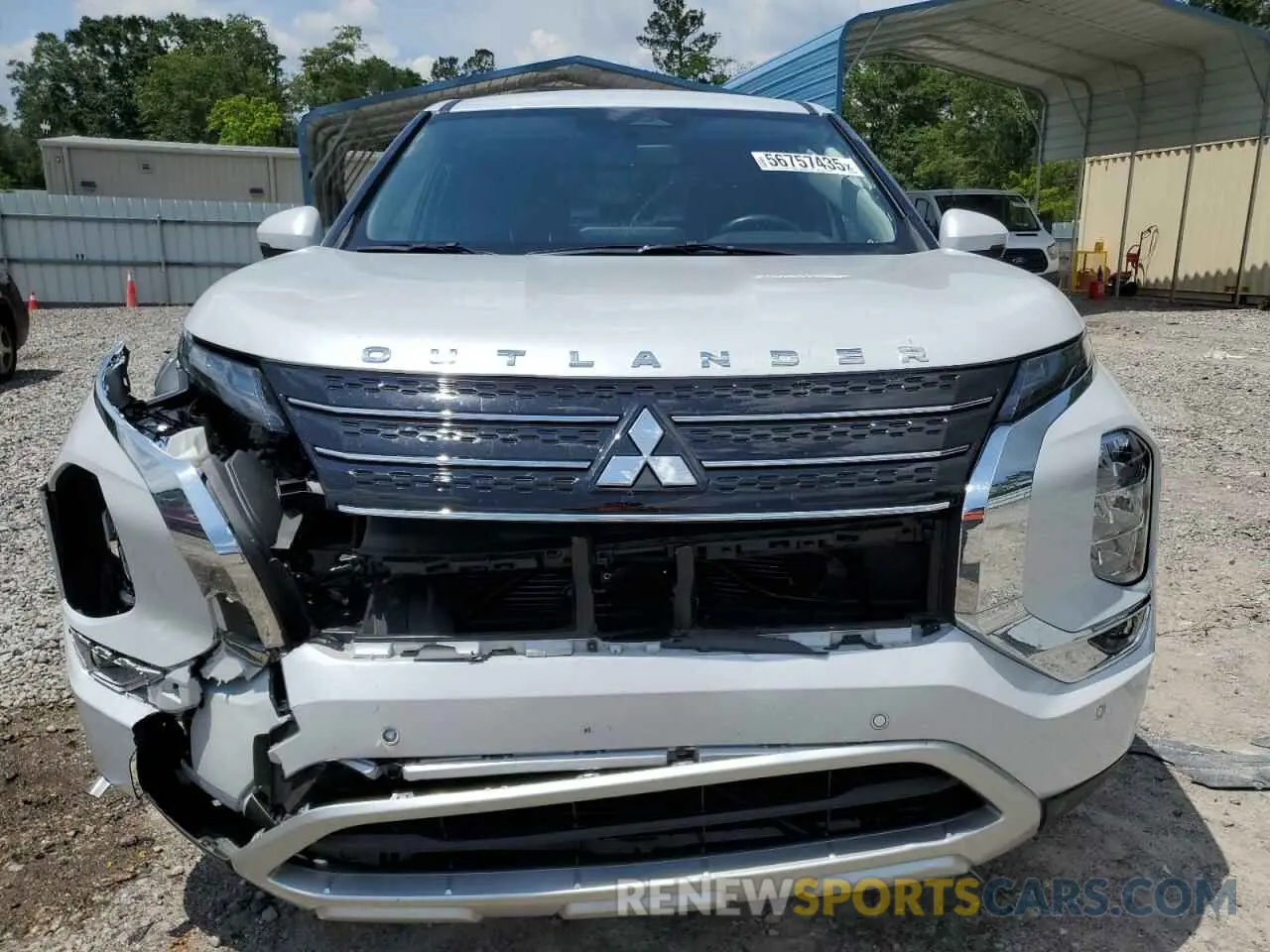 5 Photograph of a damaged car JA4J3VA89RZ082004 MITSUBISHI OUTLANDER 2024