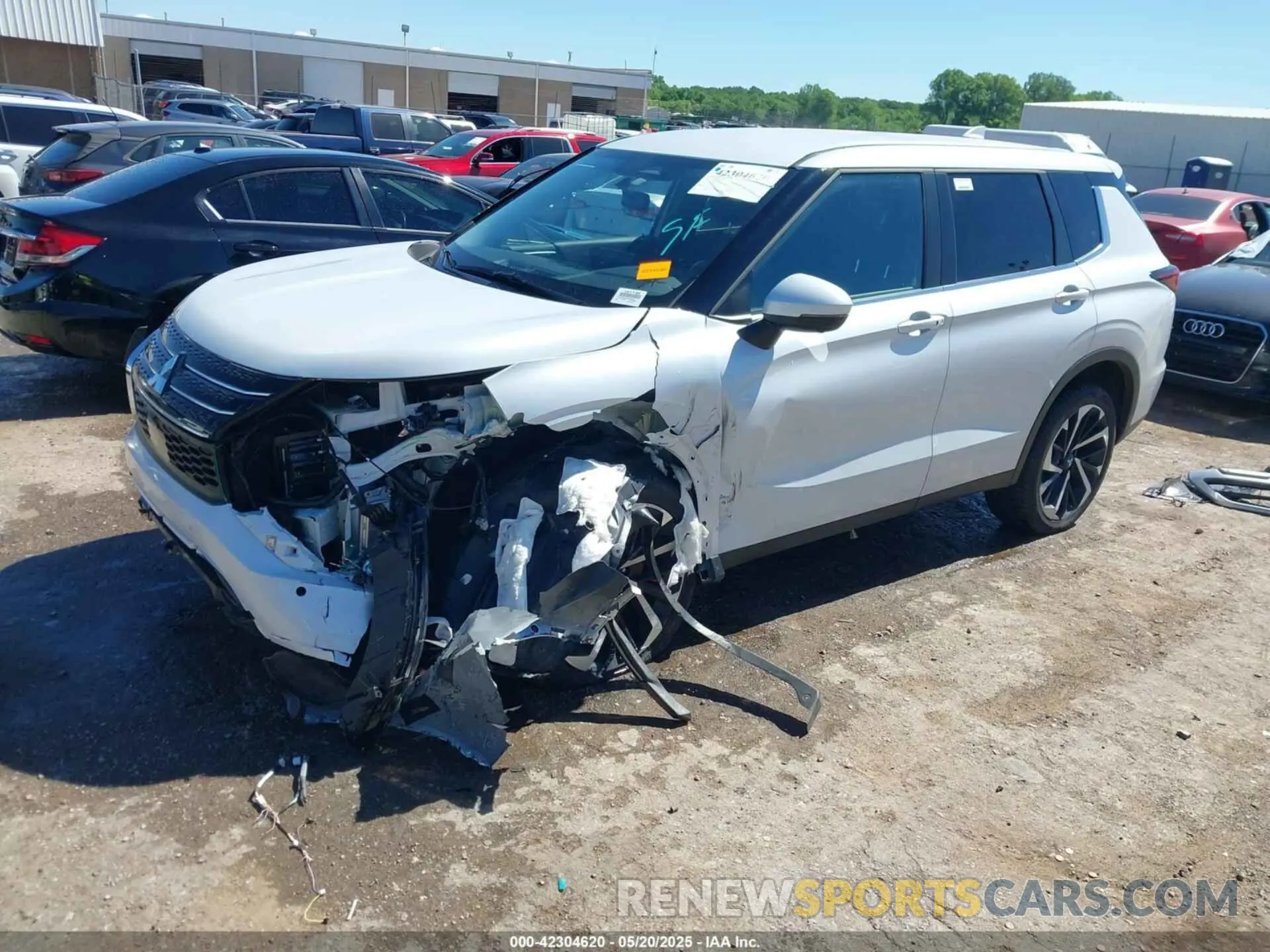 2 Photograph of a damaged car JA4J3VA89RZ089339 MITSUBISHI OUTLANDER 2024