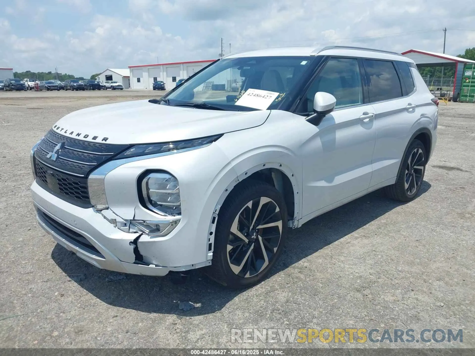2 Photograph of a damaged car JA4J3WA89RZ056606 MITSUBISHI OUTLANDER 2024