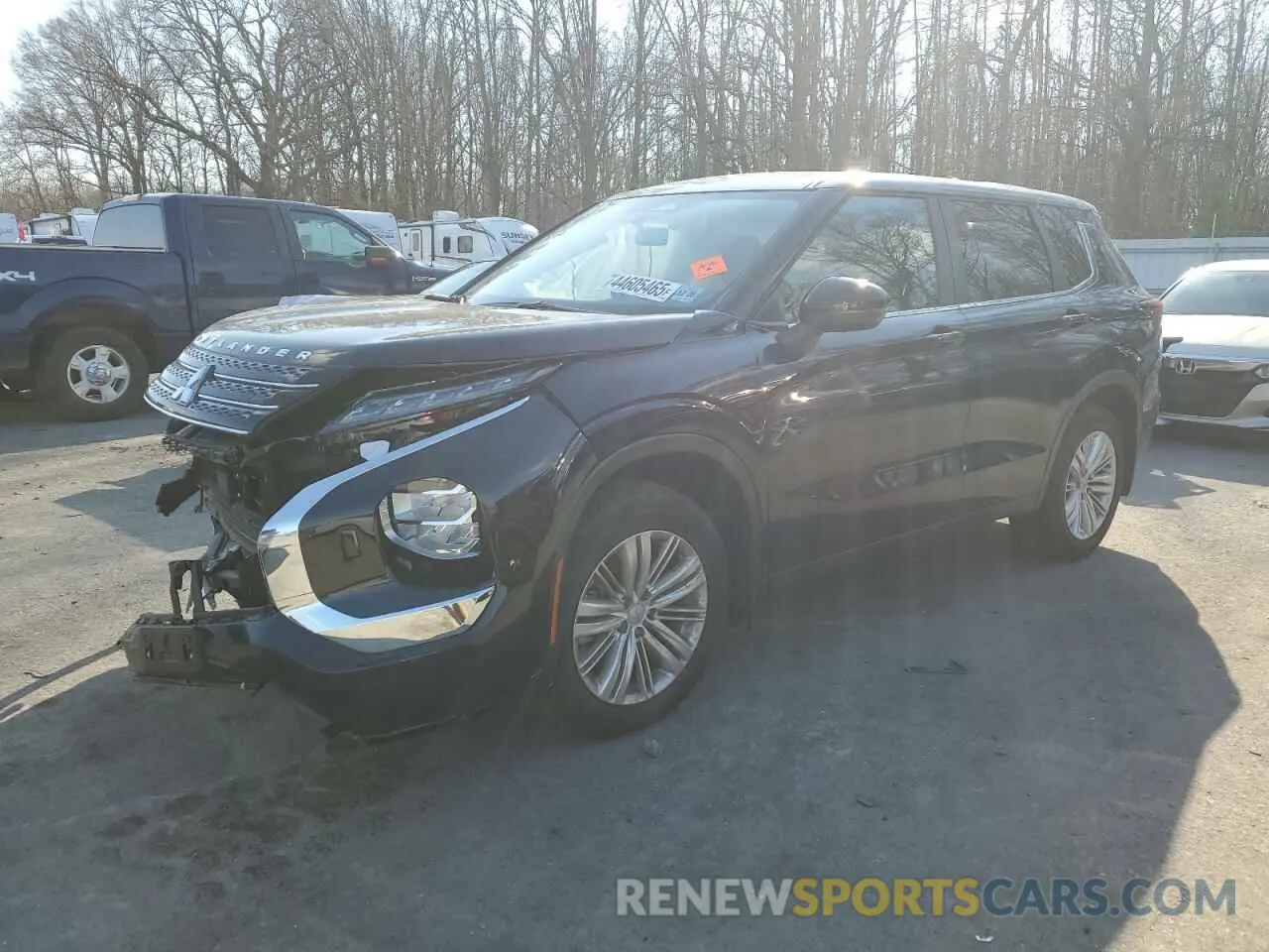 1 Photograph of a damaged car JA4J4UA84RZ018542 MITSUBISHI OUTLANDER 2024