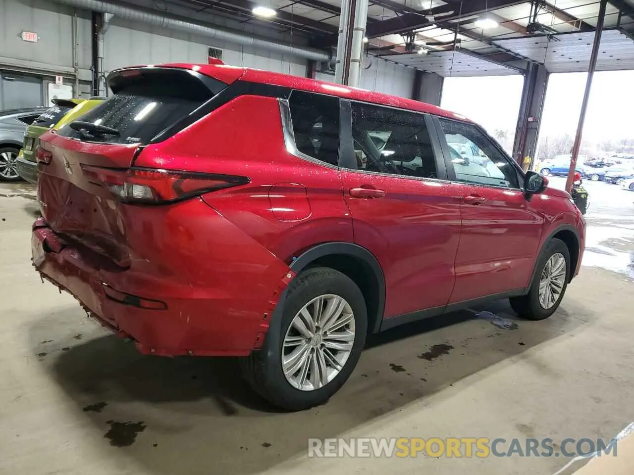 3 Photograph of a damaged car JA4J4UA89RZ042805 MITSUBISHI OUTLANDER 2024