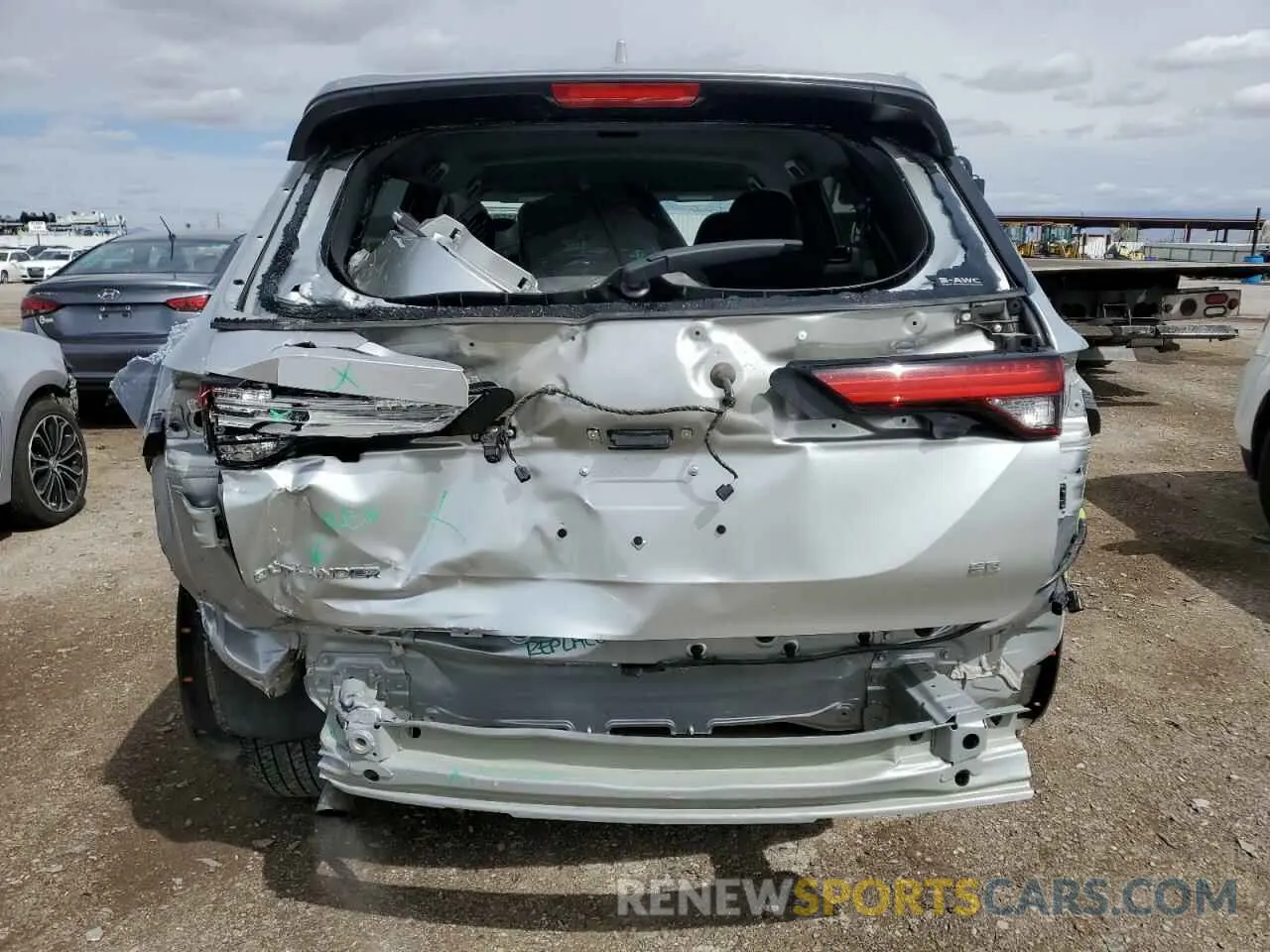 6 Photograph of a damaged car JA4J4VA82RZ041243 MITSUBISHI OUTLANDER 2024