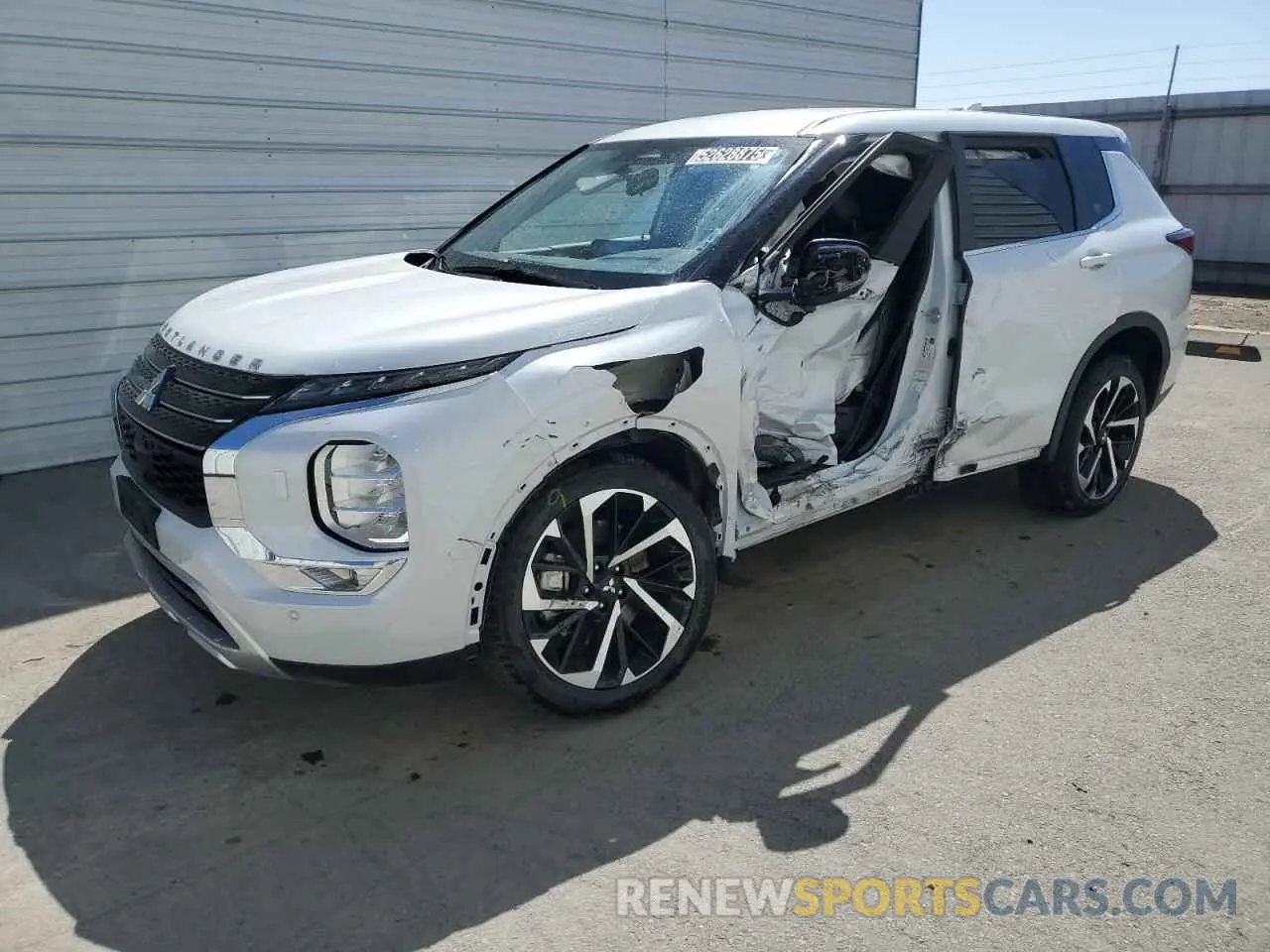 1 Photograph of a damaged car JA4J4VA84RZ082019 MITSUBISHI OUTLANDER 2024