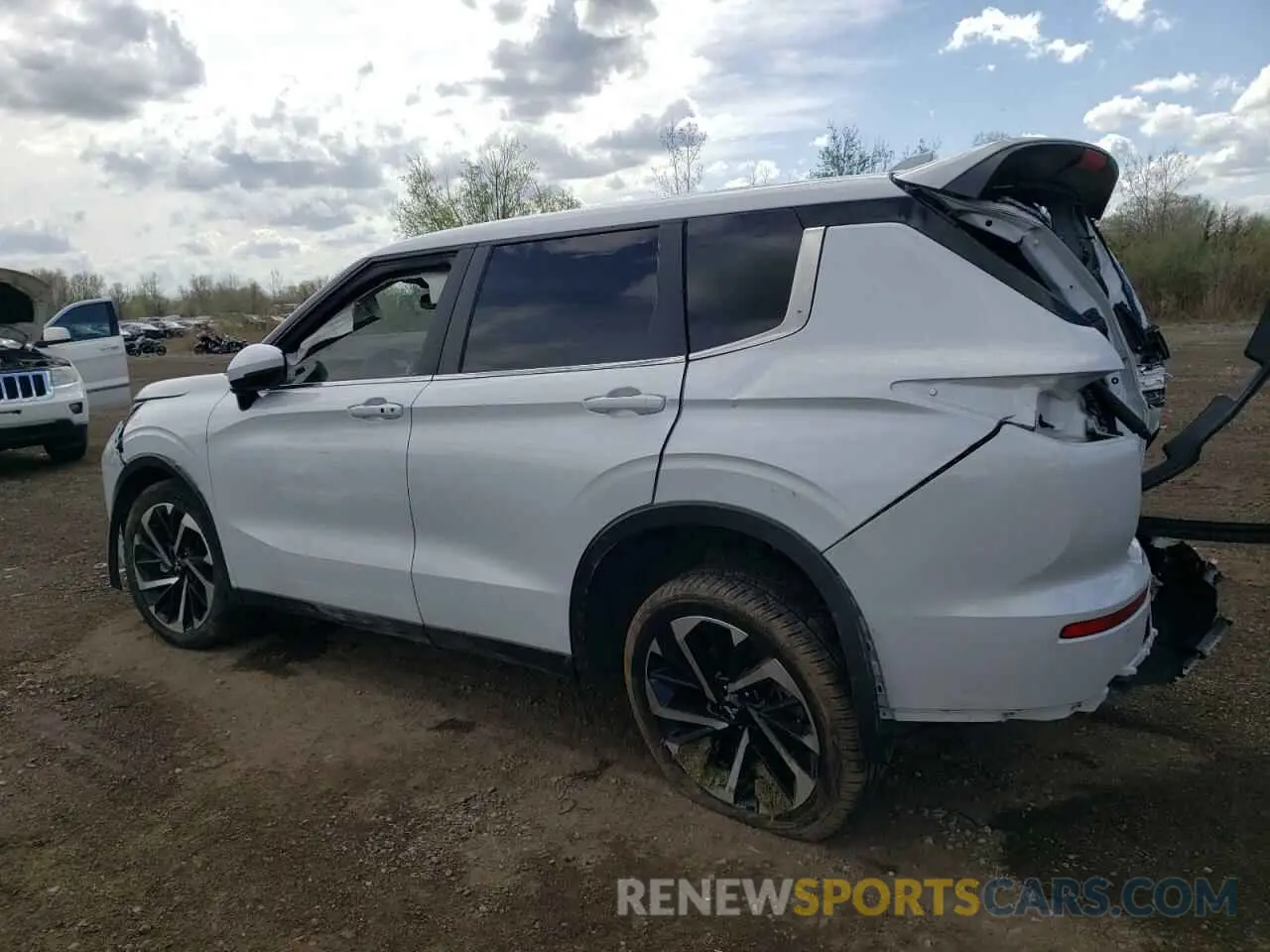 2 Photograph of a damaged car JA4J4VA84RZ083669 MITSUBISHI OUTLANDER 2024