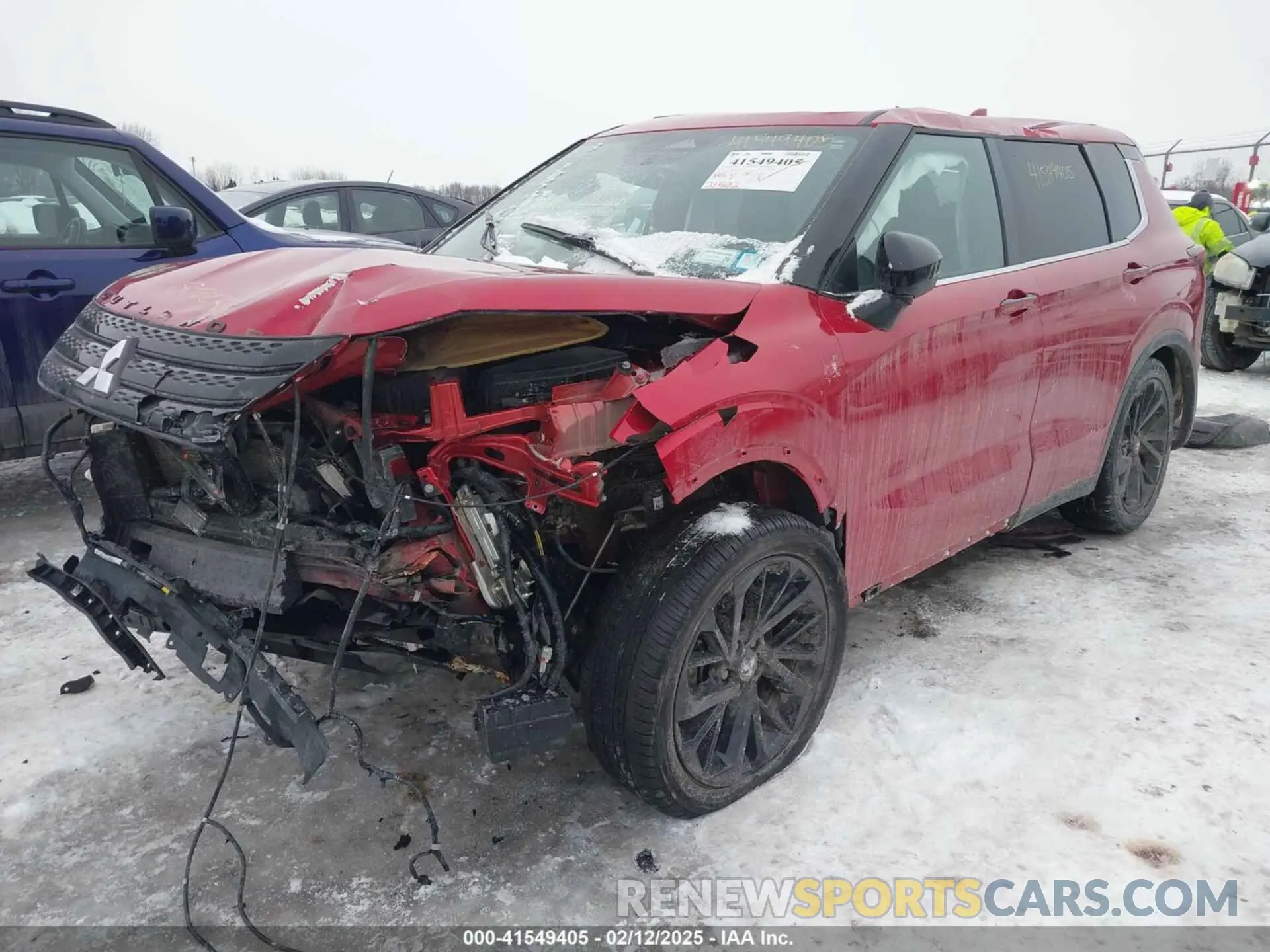 2 Фотография поврежденного автомобиля JA4J4VA85RZ054990 MITSUBISHI OUTLANDER 2024