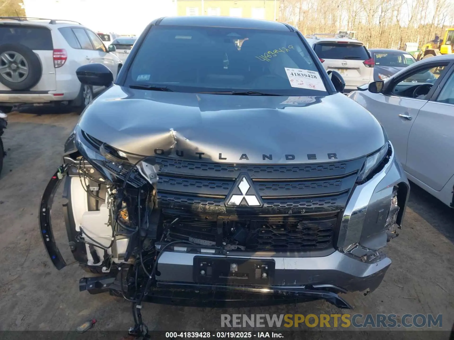 13 Photograph of a damaged car JA4J4VA86RZ035493 MITSUBISHI OUTLANDER 2024