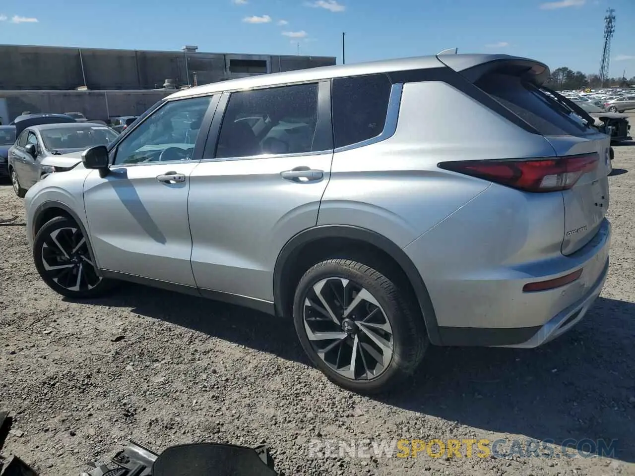 2 Photograph of a damaged car JA4J4VA88RZ013284 MITSUBISHI OUTLANDER 2024