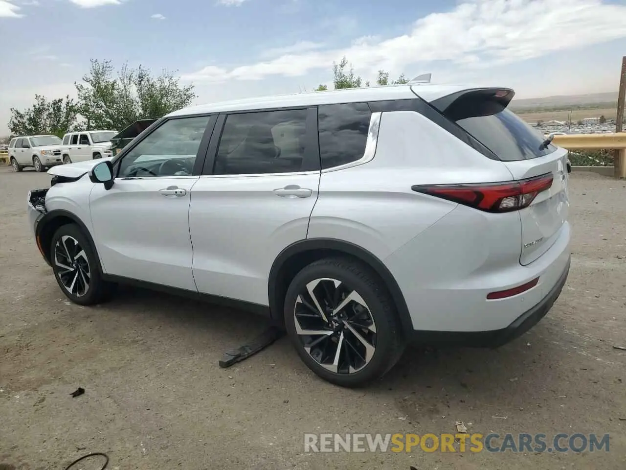 2 Photograph of a damaged car JA4J4VA88RZ055437 MITSUBISHI OUTLANDER 2024