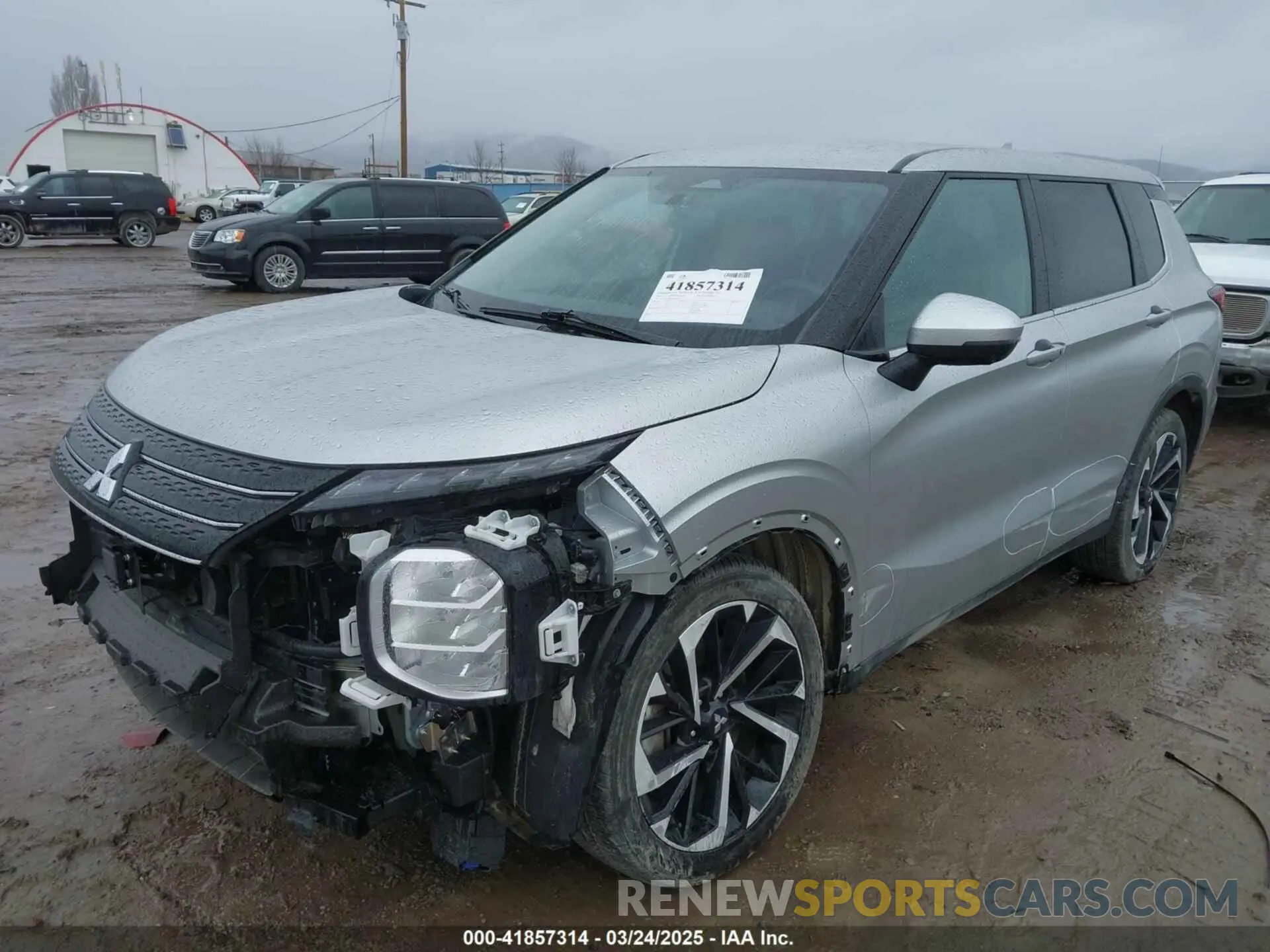 2 Photograph of a damaged car JA4J4VA89RZ063045 MITSUBISHI OUTLANDER 2024