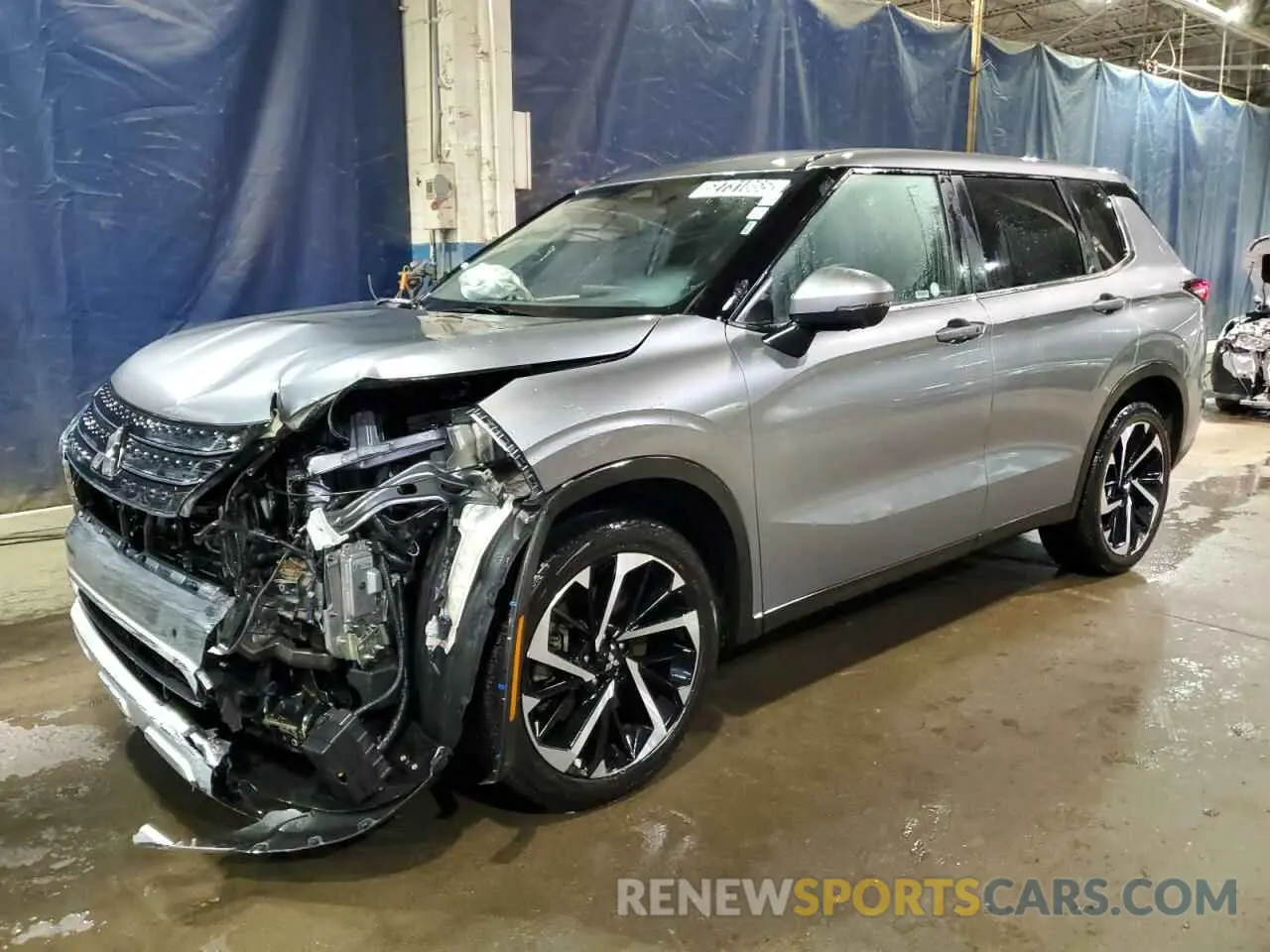 1 Photograph of a damaged car JA4J4VA8XRZ045346 MITSUBISHI OUTLANDER 2024