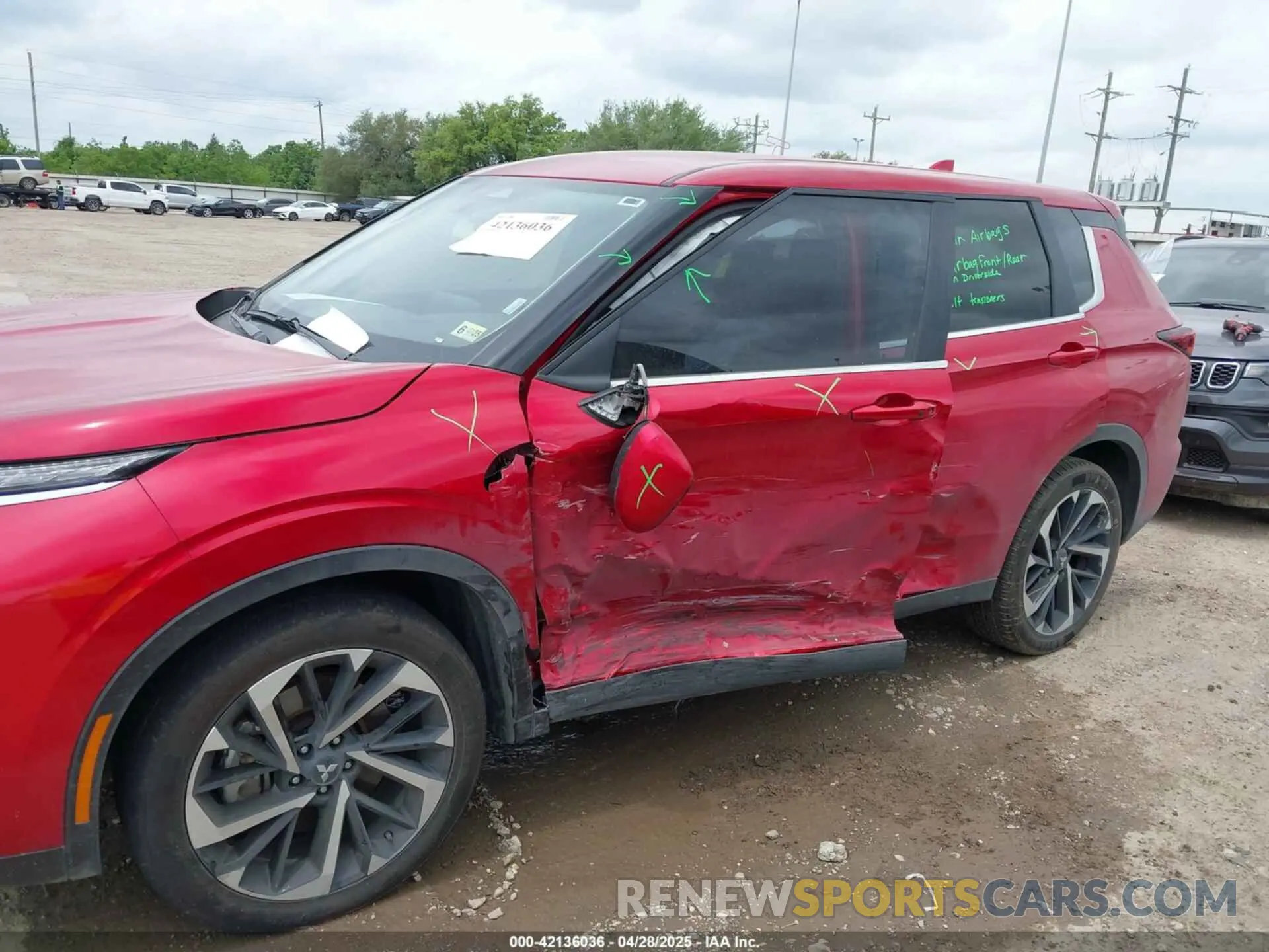 6 Фотография поврежденного автомобиля JA4J4VA8XRZ062048 MITSUBISHI OUTLANDER 2024