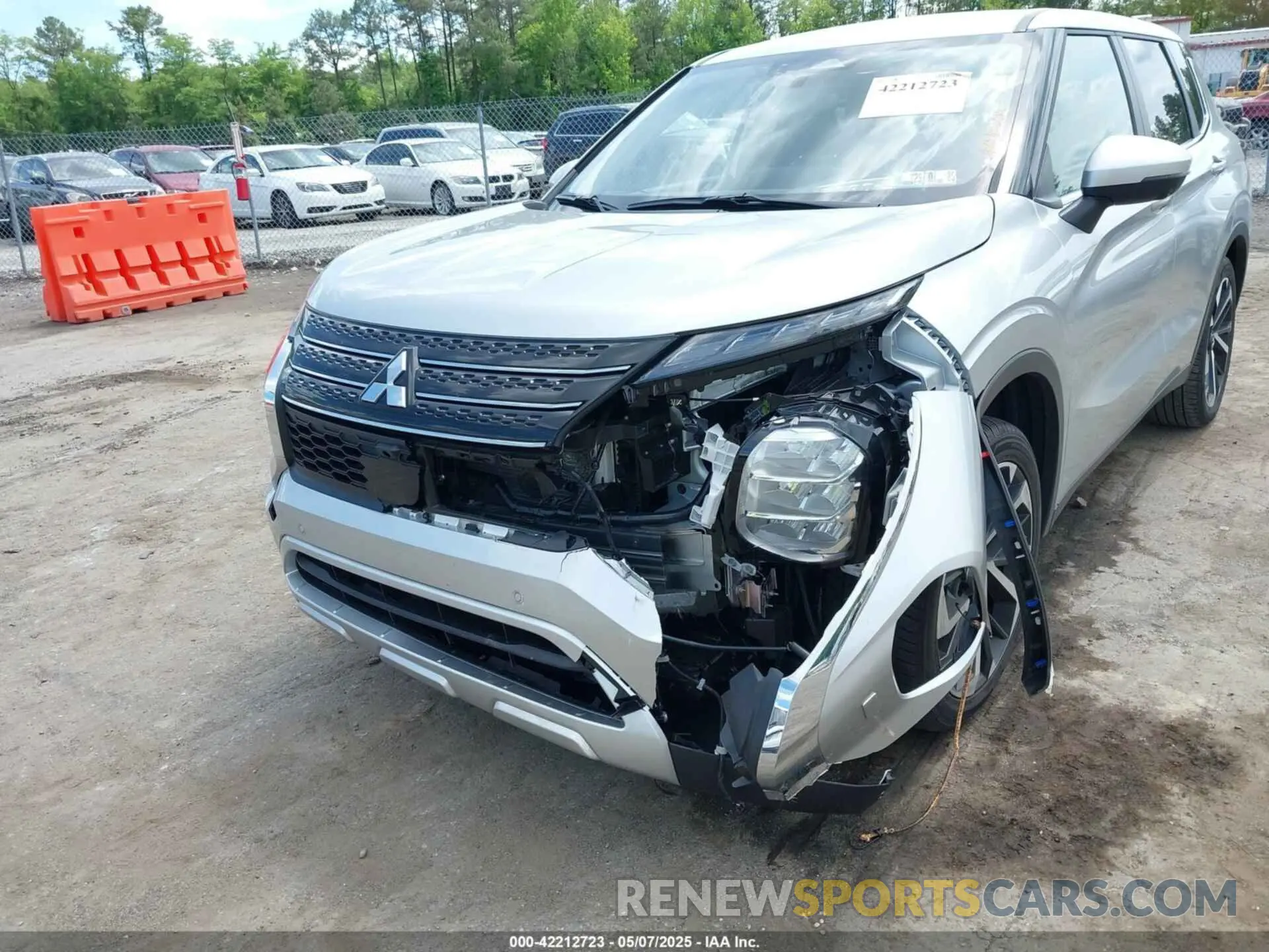 6 Photograph of a damaged car JA4J4VA8XRZ074958 MITSUBISHI OUTLANDER 2024
