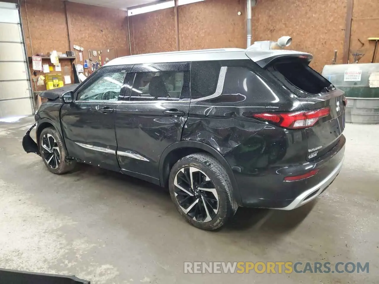 2 Photograph of a damaged car JA4J4WA82RZ038168 MITSUBISHI OUTLANDER 2024