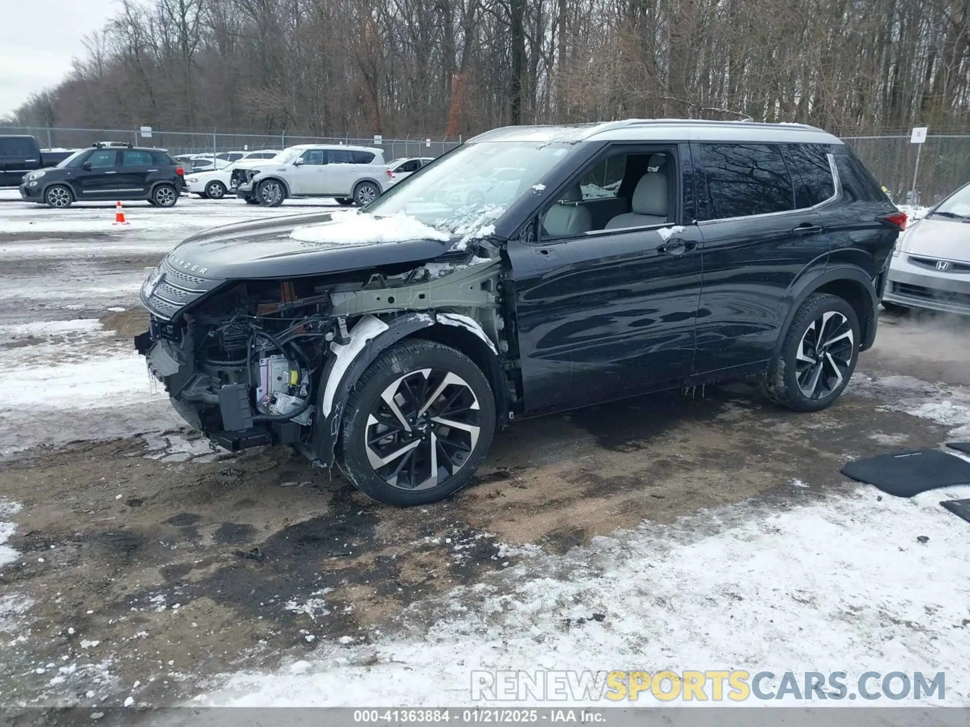2 Фотография поврежденного автомобиля JA4J4WA87RZ030521 MITSUBISHI OUTLANDER 2024