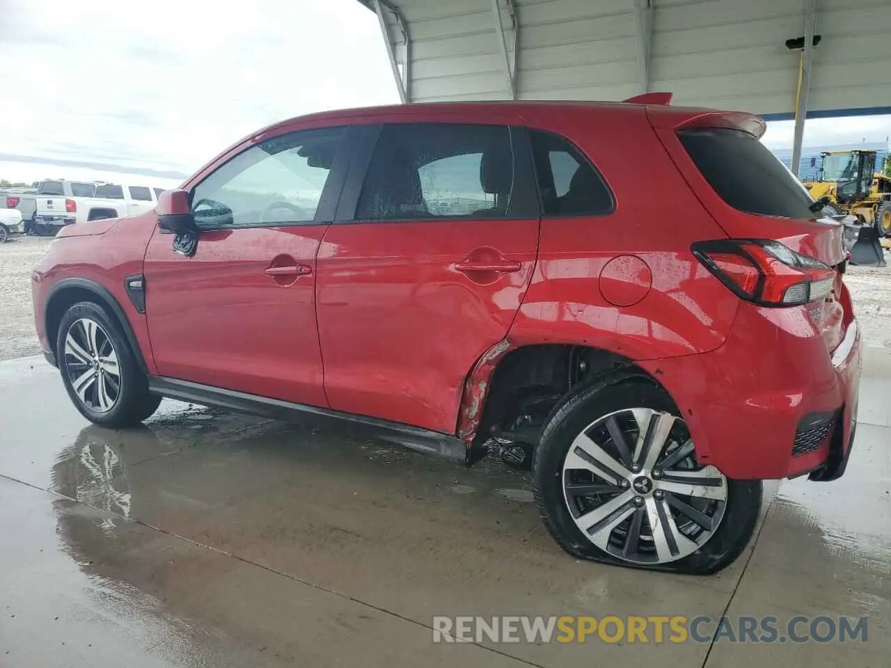 2 Photograph of a damaged car JA4ARUAUXSU003013 MITSUBISHI OUTLANDER 2025