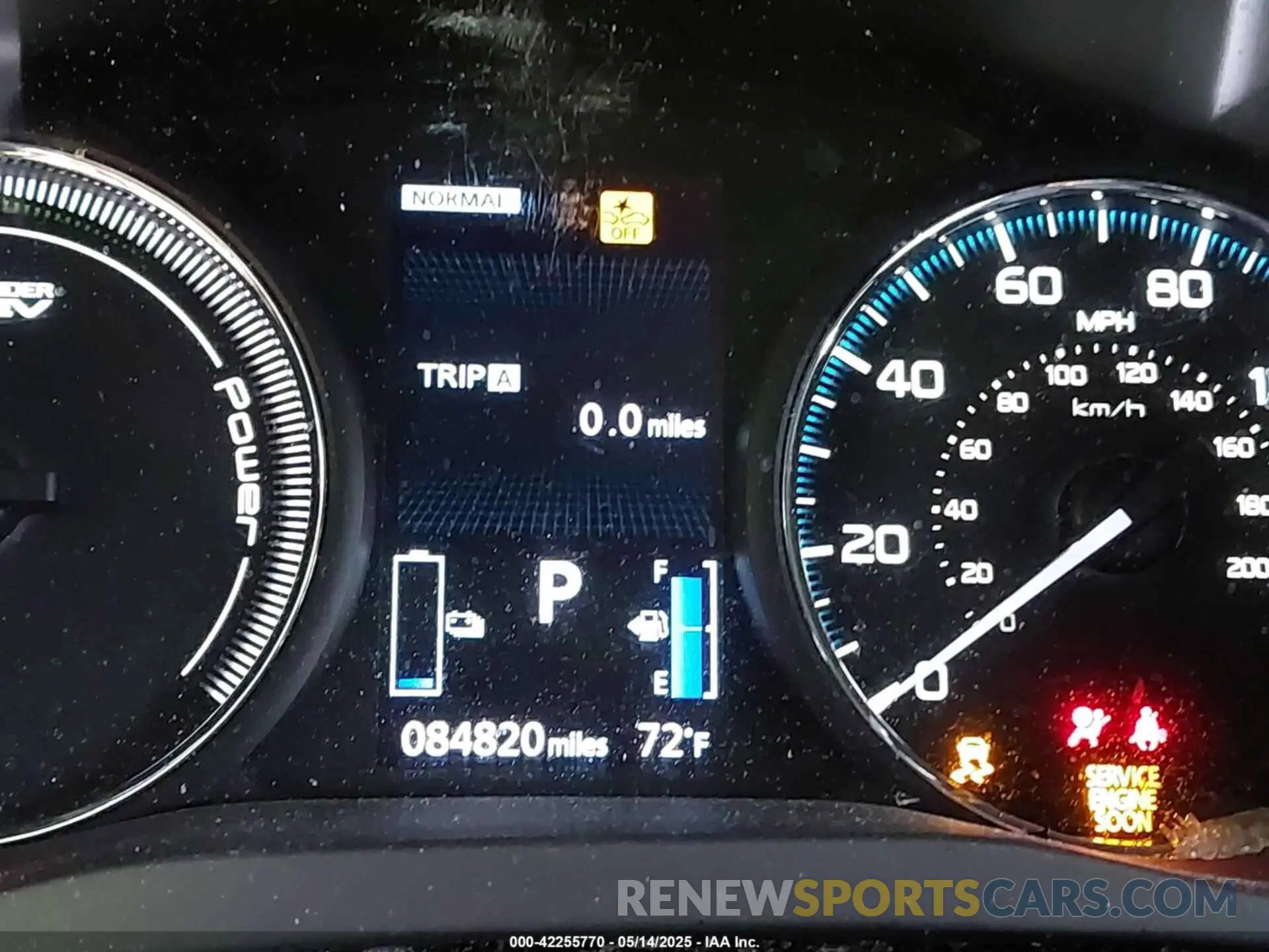 7 Photograph of a damaged car JA4J24A5XKZ051210 MITSUBISHI OUTLANDER PHEV 2019