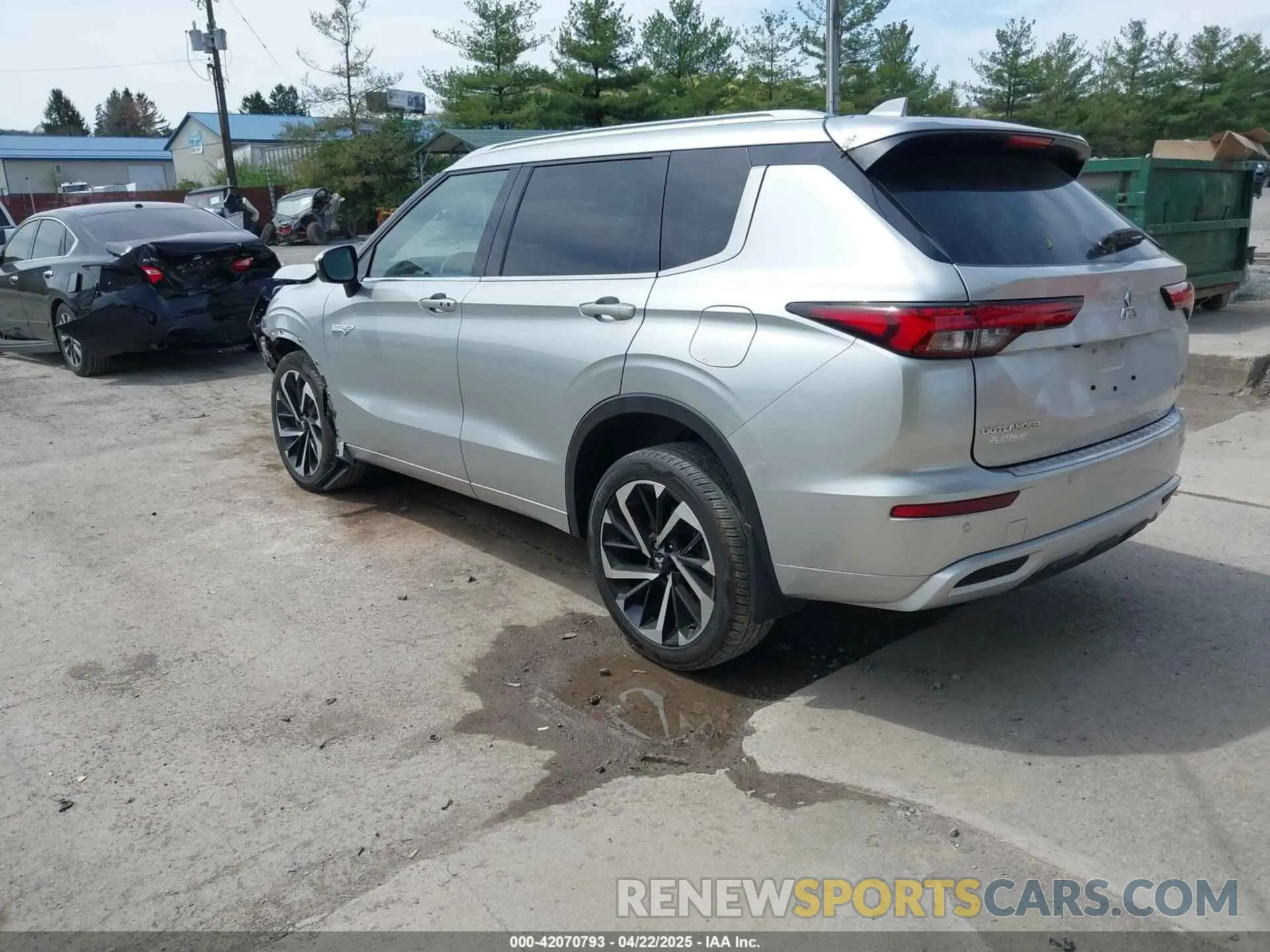 3 Фотография поврежденного автомобиля JA4T5VA90PZ029815 MITSUBISHI OUTLANDER PHEV 2023