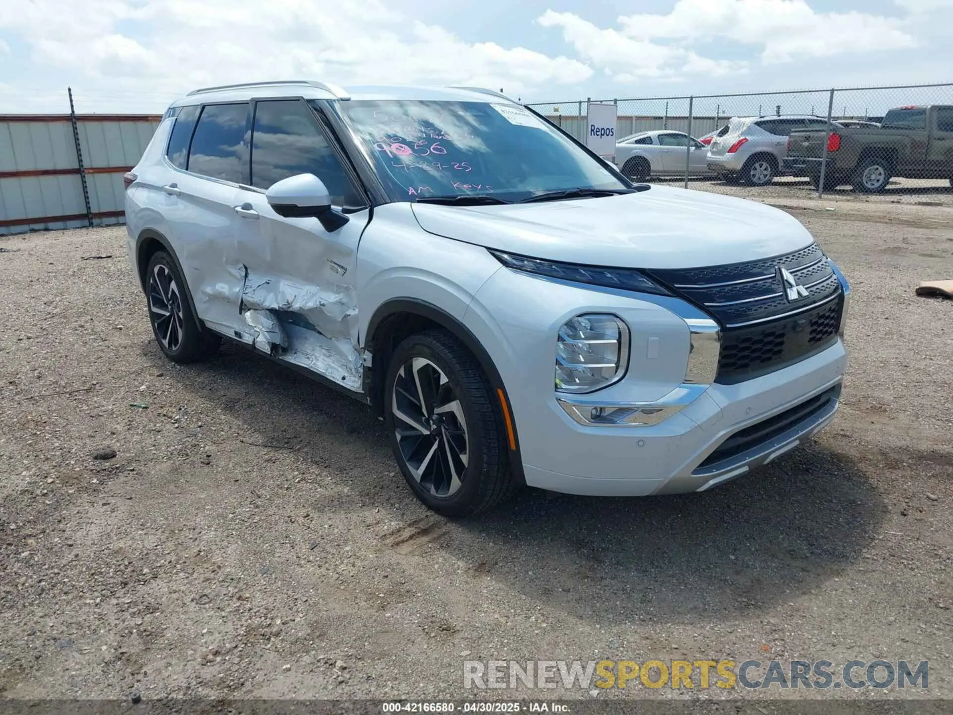 1 Фотография поврежденного автомобиля JA4T5VA94PZ029056 MITSUBISHI OUTLANDER PHEV 2023