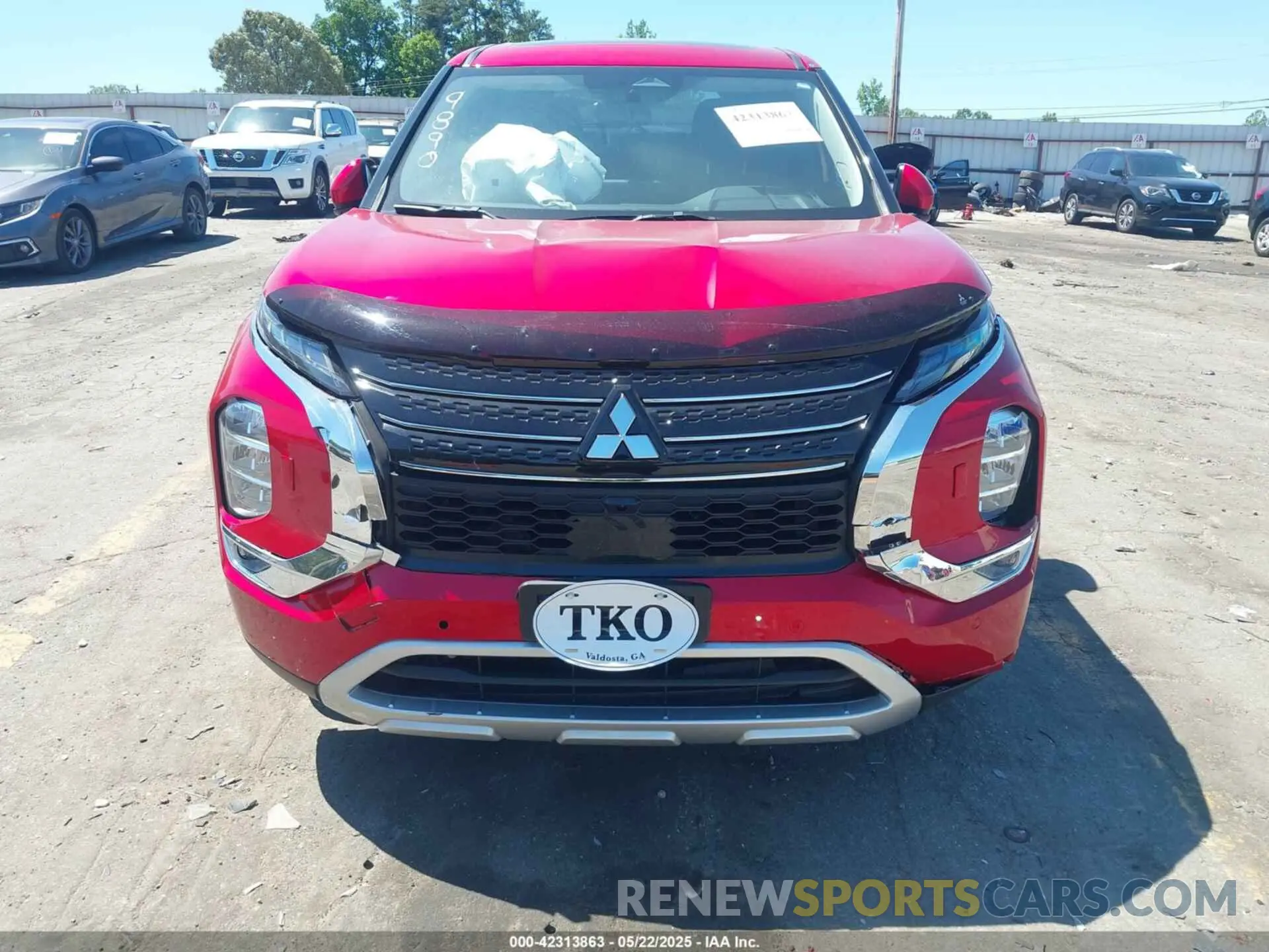 6 Photograph of a damaged car JA4T5VA99RZ059690 MITSUBISHI OUTLANDER PHEV 2024