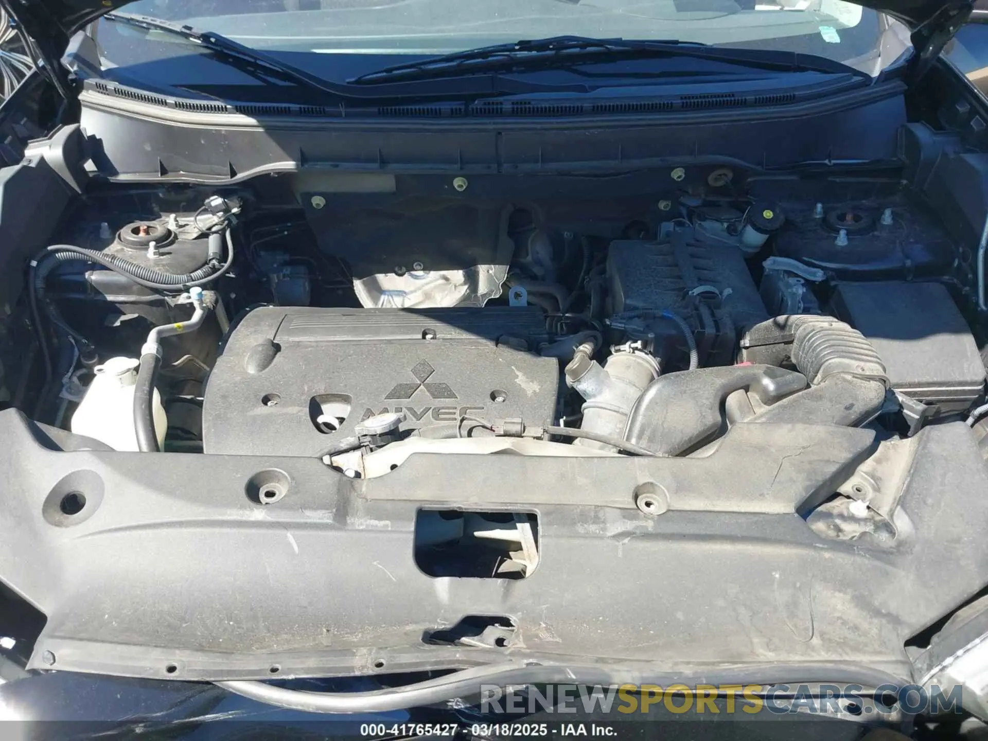 10 Photograph of a damaged car JA4AP3AU0KU028521 MITSUBISHI OUTLANDER SPORT 2019