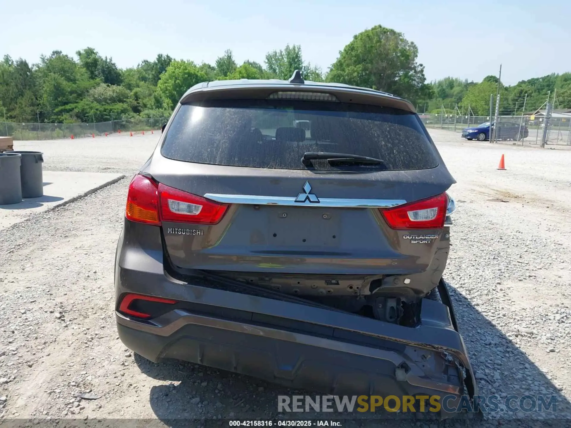 16 Photograph of a damaged car JA4AP3AU1KU028642 MITSUBISHI OUTLANDER SPORT 2019