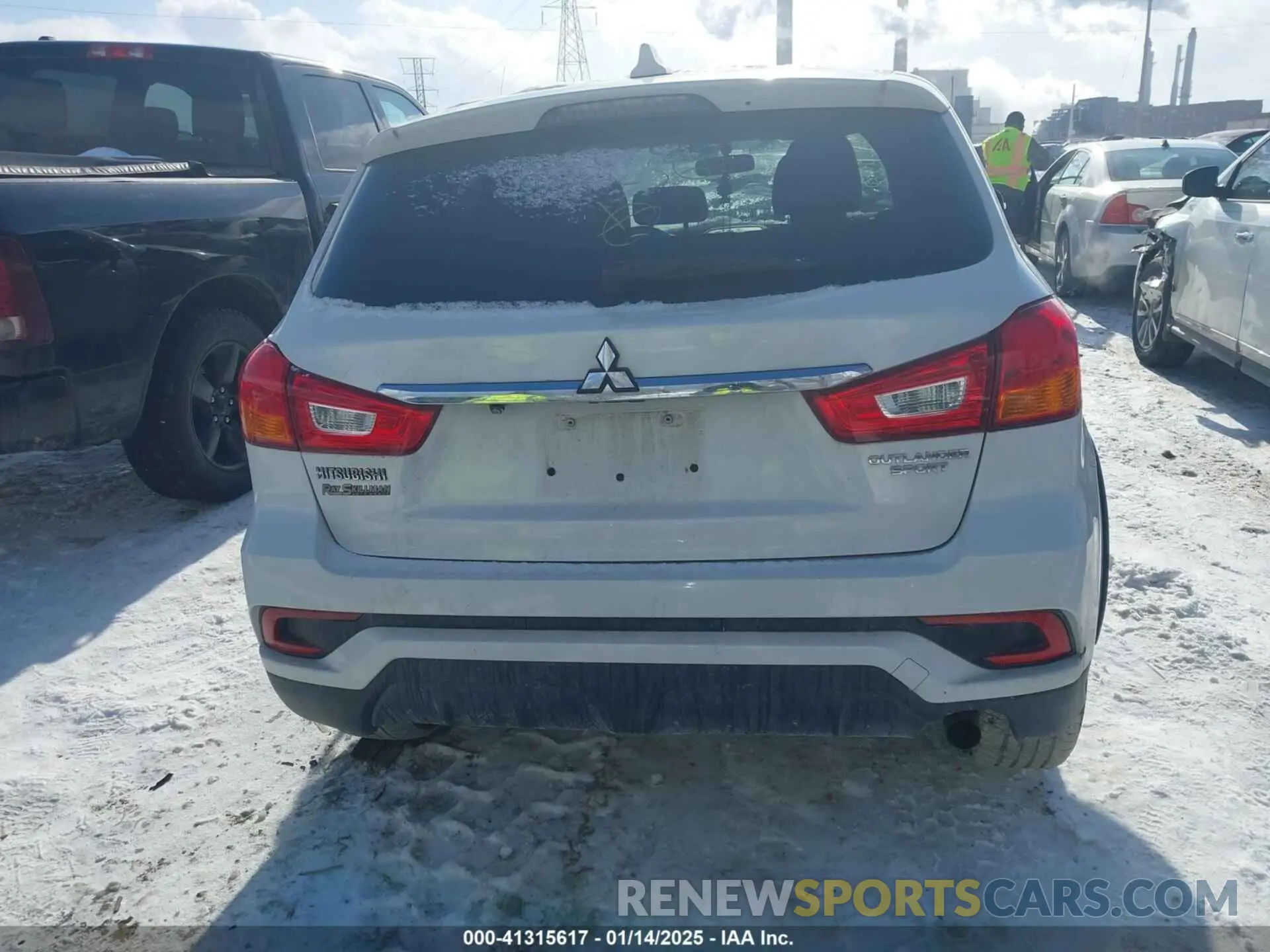 15 Photograph of a damaged car JA4AP3AU5KU008636 MITSUBISHI OUTLANDER SPORT 2019
