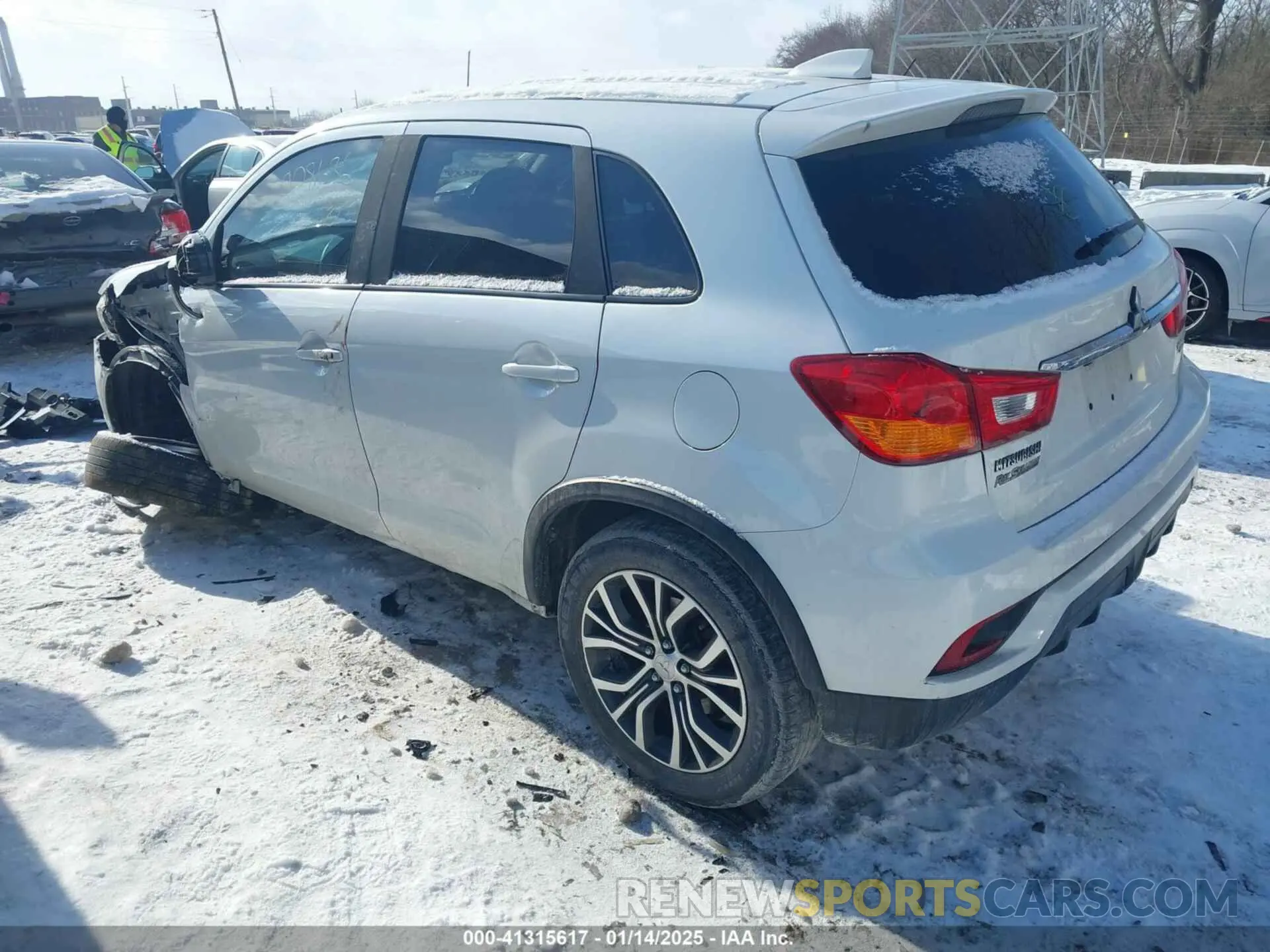 3 Photograph of a damaged car JA4AP3AU5KU008636 MITSUBISHI OUTLANDER SPORT 2019
