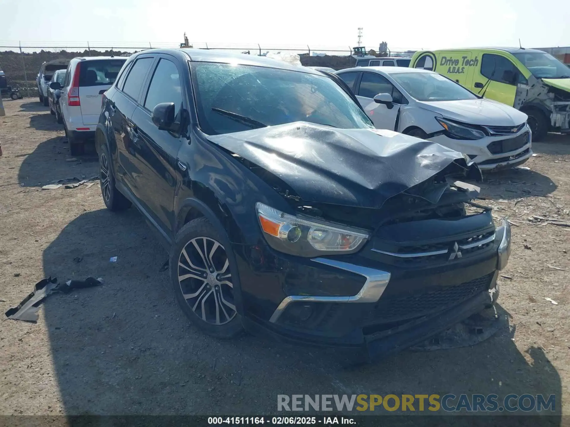 1 Фотография поврежденного автомобиля JA4AP3AU6KU030886 MITSUBISHI OUTLANDER SPORT 2019