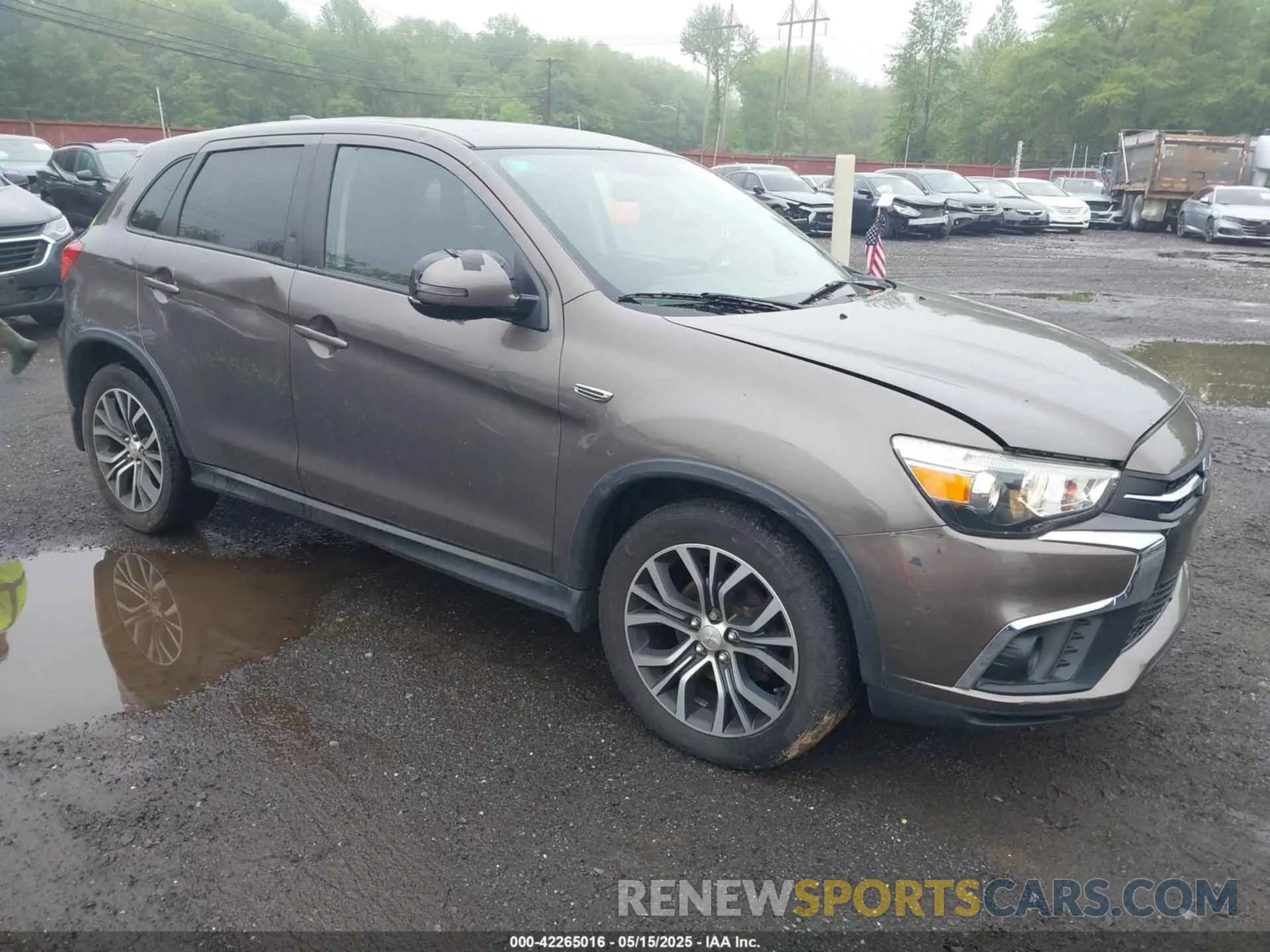 1 Photograph of a damaged car JA4AP3AU8KU029559 MITSUBISHI OUTLANDER SPORT 2019
