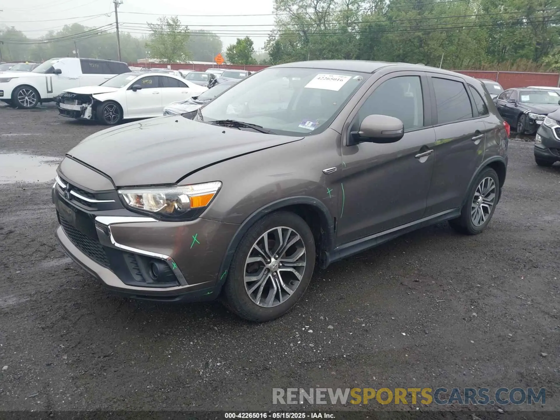 2 Photograph of a damaged car JA4AP3AU8KU029559 MITSUBISHI OUTLANDER SPORT 2019